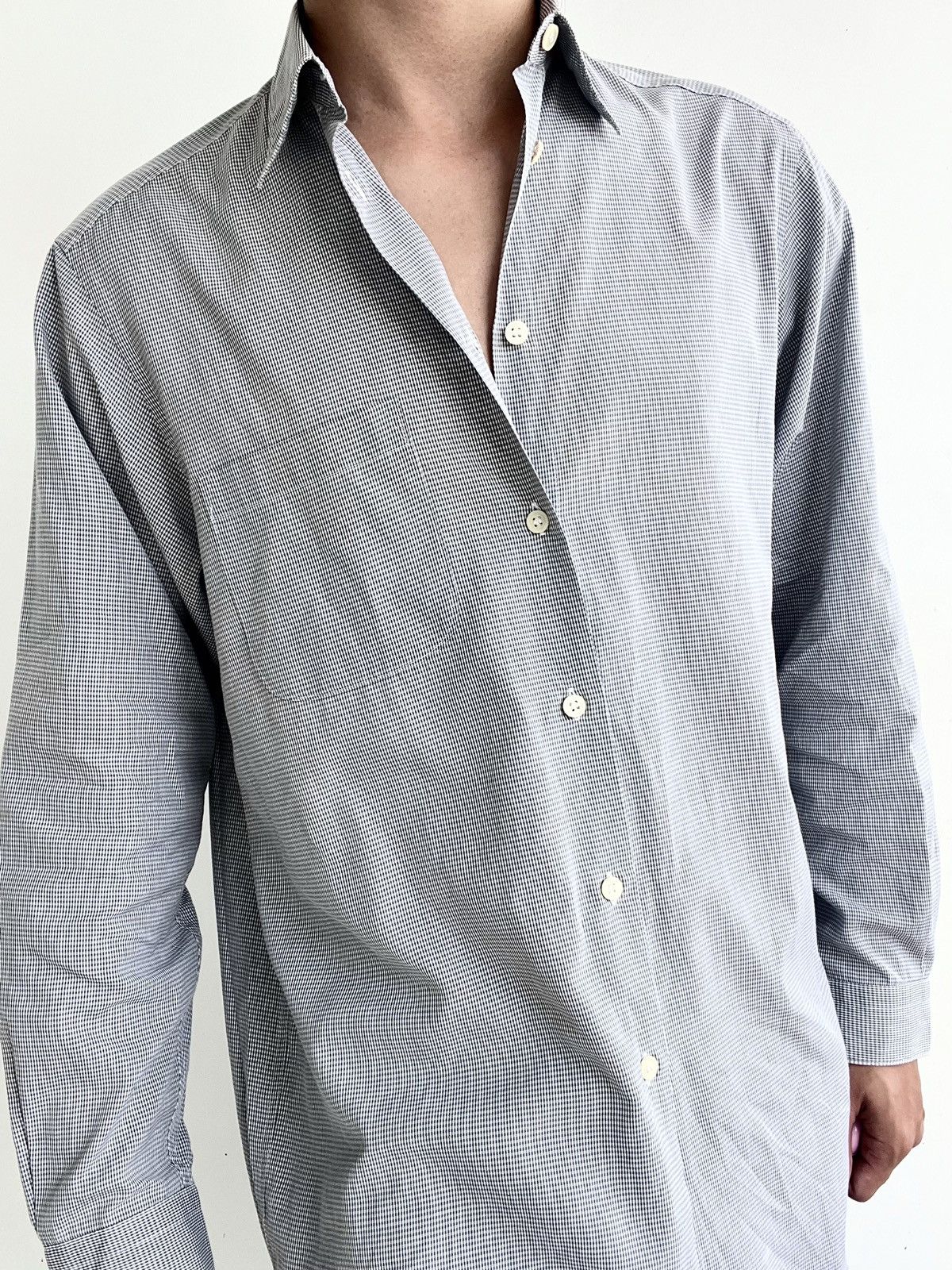 Yohji Yamamoto Yohji Yamamoto A.A.R Stripped Shirt Size US L / EU 52-54 / 3 - 3 Thumbnail