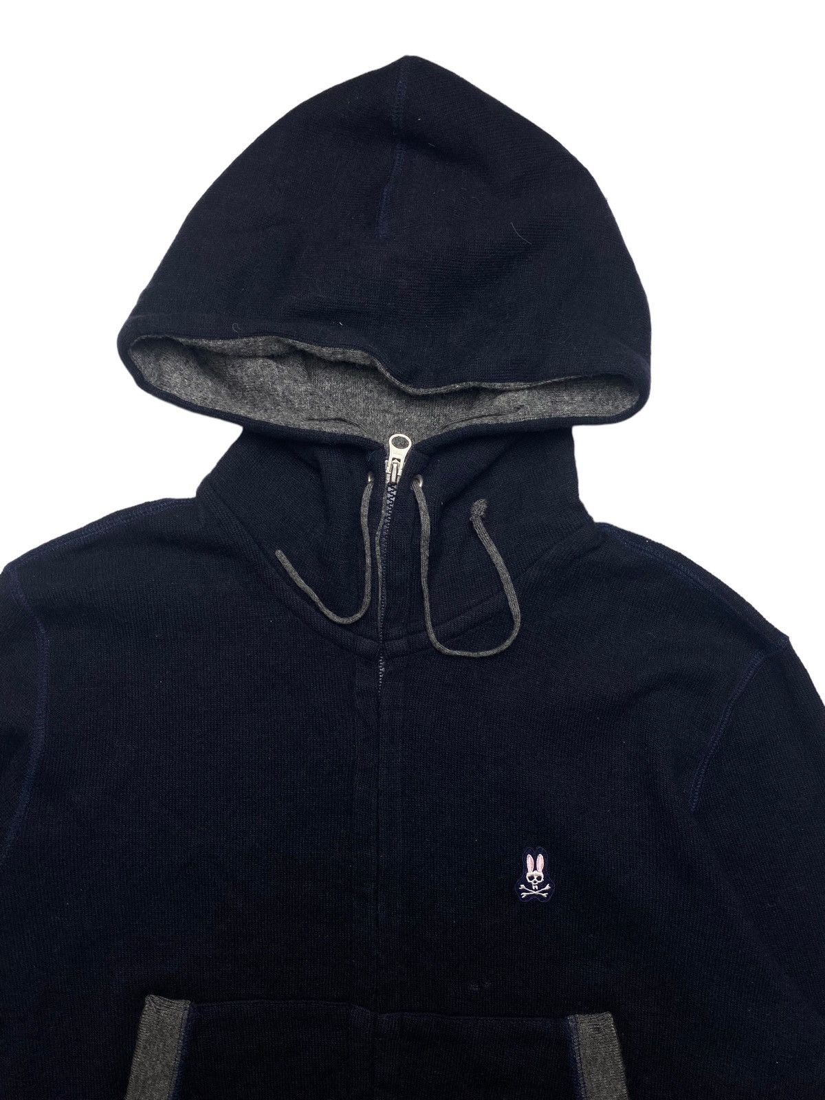 Hysteric Glamour 2000s Psycho Bunny by Robert Godley - Ninja Hoodie Size US M / EU 48-50 / 2 - 6 Thumbnail