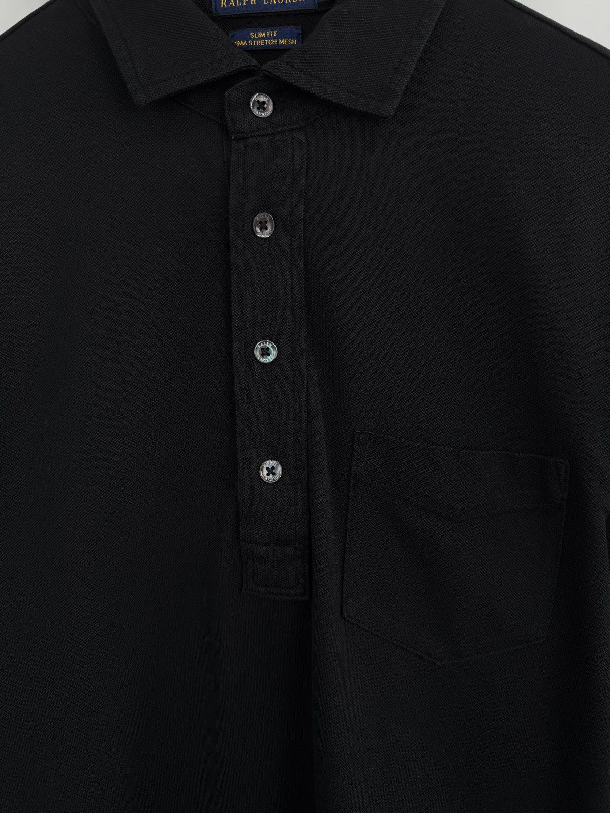 Polo Ralph Lauren 🇺🇸 Polo Ralph Lauren Slim Fit Pima Stretch Mesh Long Sleeve Size US M / EU 48-50 / 2 - 5 Thumbnail