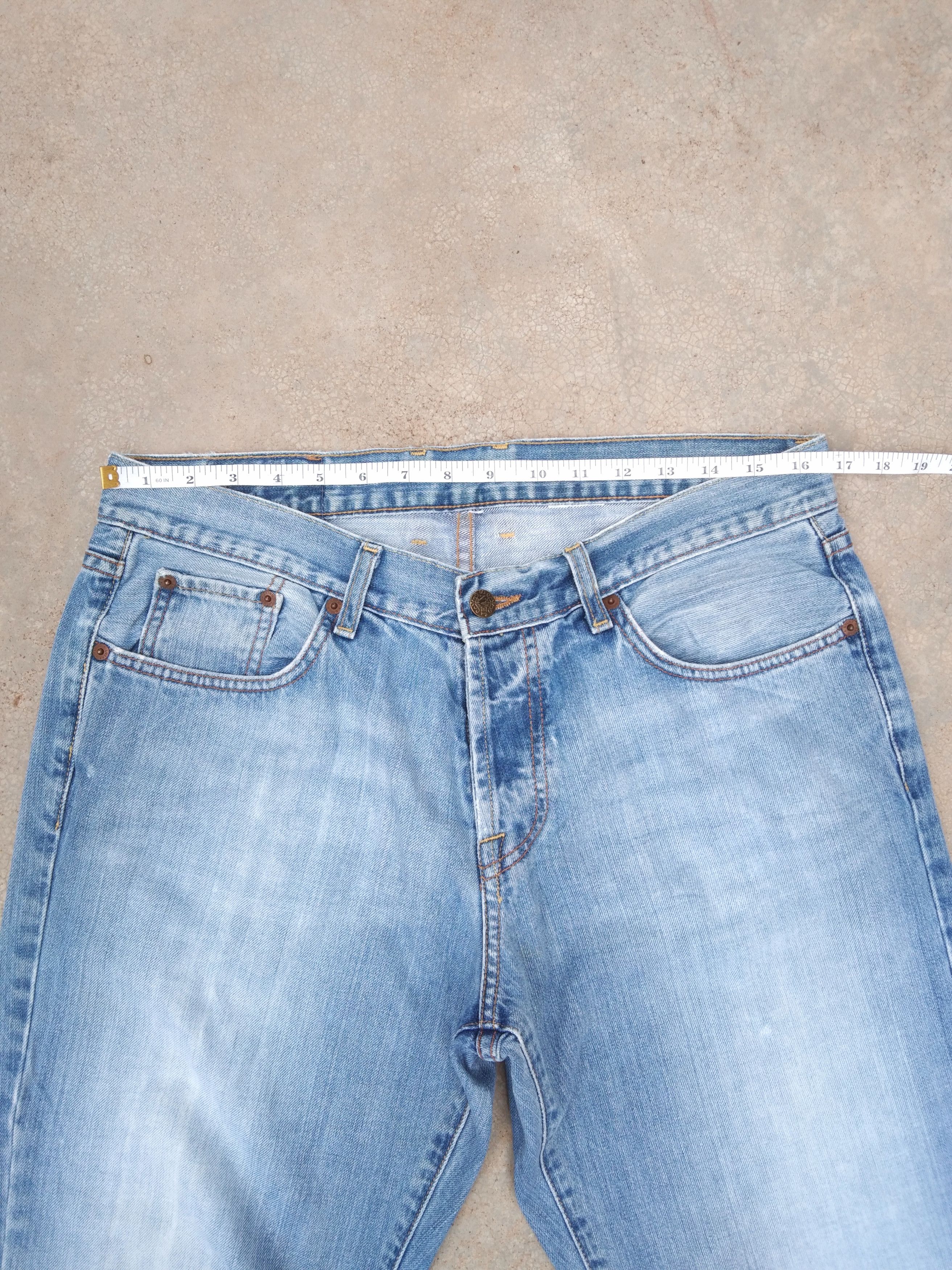 Lucky Brand Vintage Faded Blue Lucky Brand Boot Cut Flared Jeans 33x33 Size US 33 - 5 Thumbnail