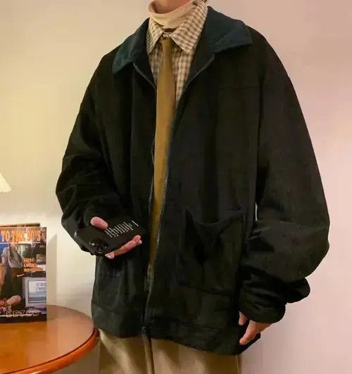 Other Corduroy Bomber Jacket Loose Oversized Style Size US M / EU 48-50 / 2 - 4 Thumbnail