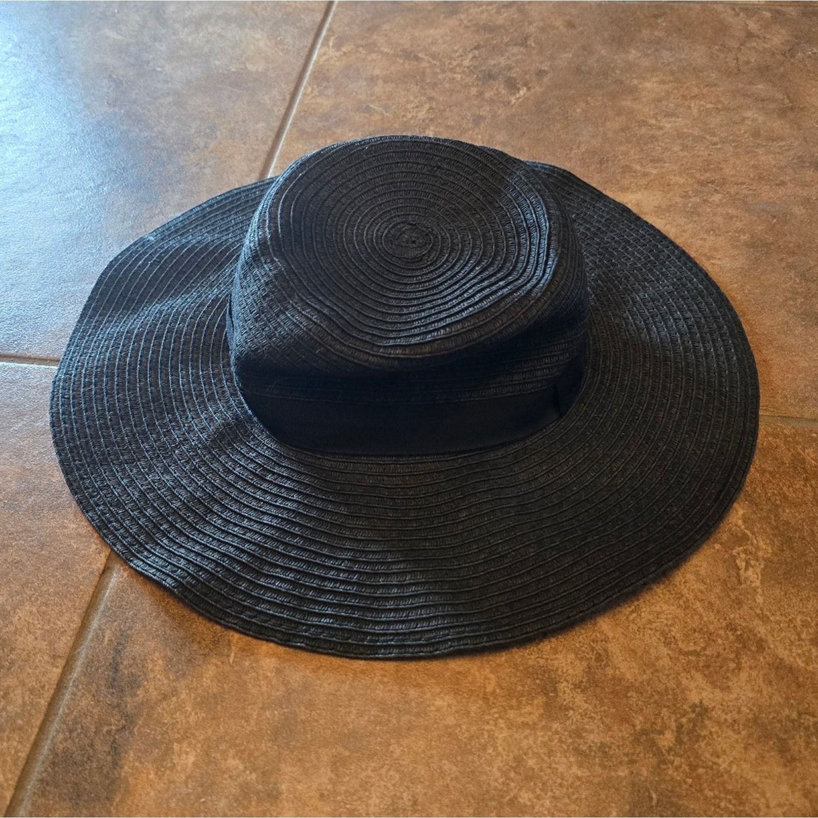 Other Black | ABG ACCESSORIES | Floppy Beach Hat Size ONE SIZE - 1 Thumbnail