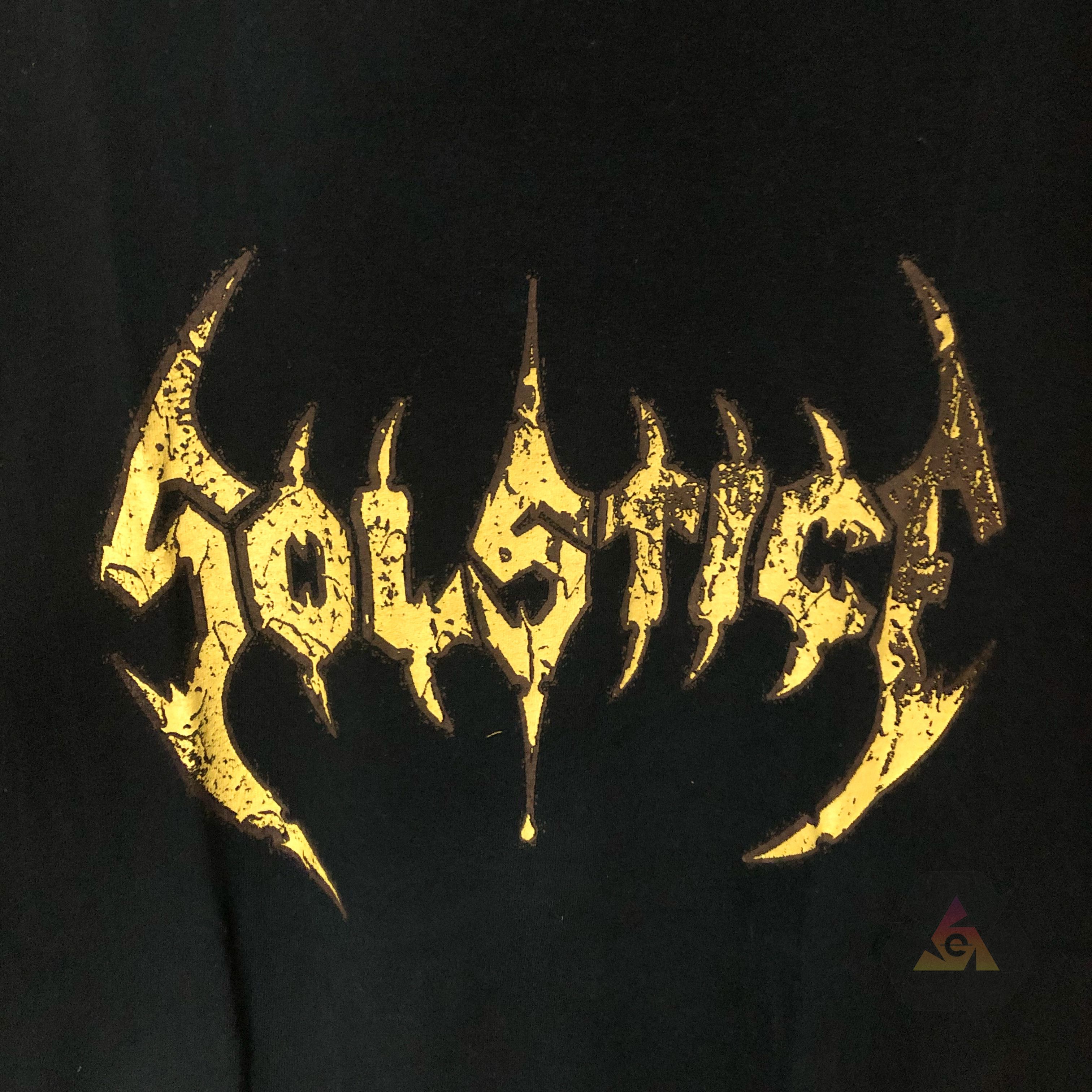 Band Tees Solstice Album To Dust Vintage Death Metal Band T-Shirt Size US XL / EU 56 / 4 - 5 Thumbnail