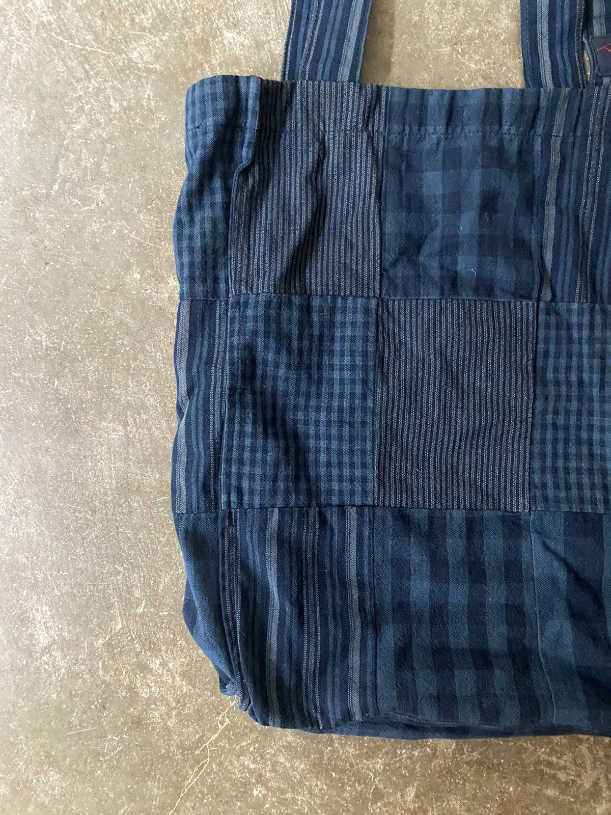 Blue Blue Japan Blue Blue Japan Patchwork Tote Bag Kapital Visvim RRL 45rpm Size ONE SIZE - 3 Thumbnail