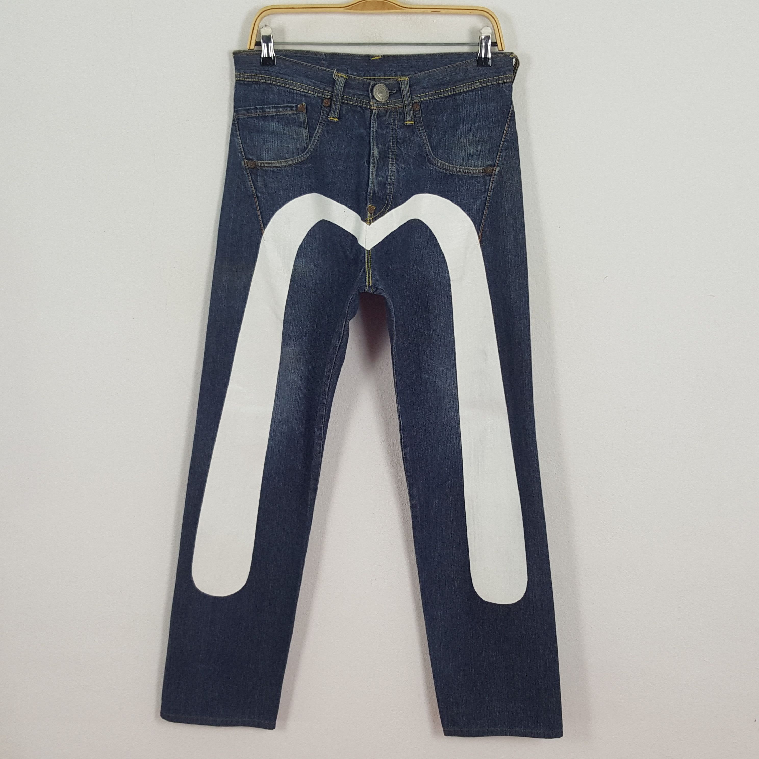 Evisu Vintage Evisu Paris Custom Daicock Denim Jeans Size US 30 / EU 46 - 1 Thumbnail