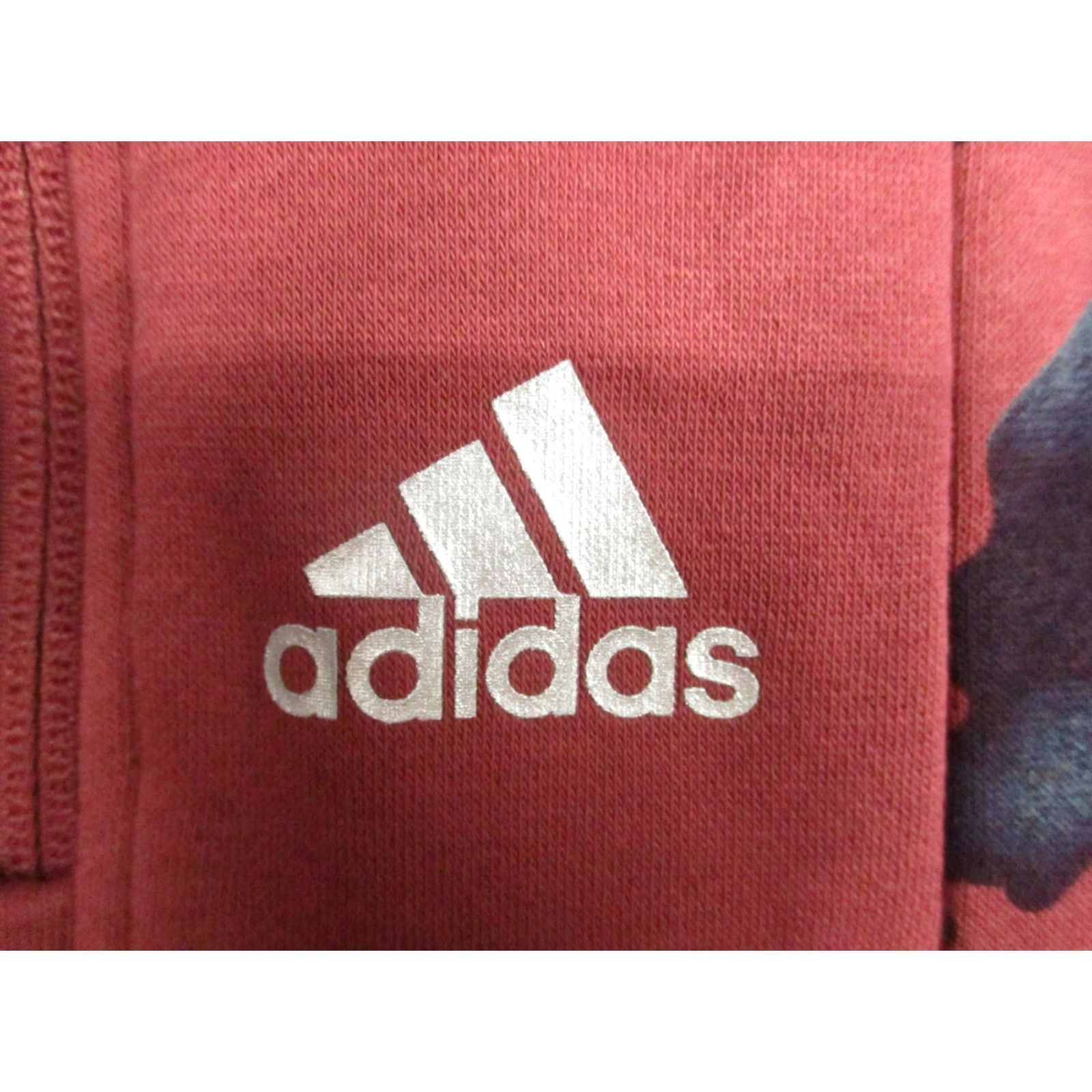 Adidas Adidas Sweatshirt Mens Small Red Black Camo 1/4 Zip Pullover Legacy AOP H25085 Size US S / EU 44-46 / 1 - 3 Thumbnail