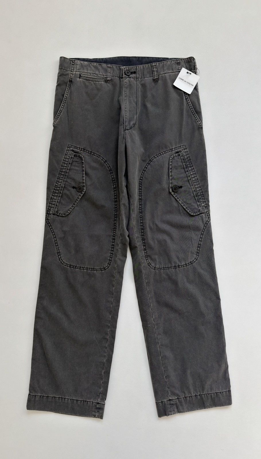 Comme des Garcons A/W 05 Enzyme Washed Utility Pants Size US 32 / EU 48 - 2 Thumbnail