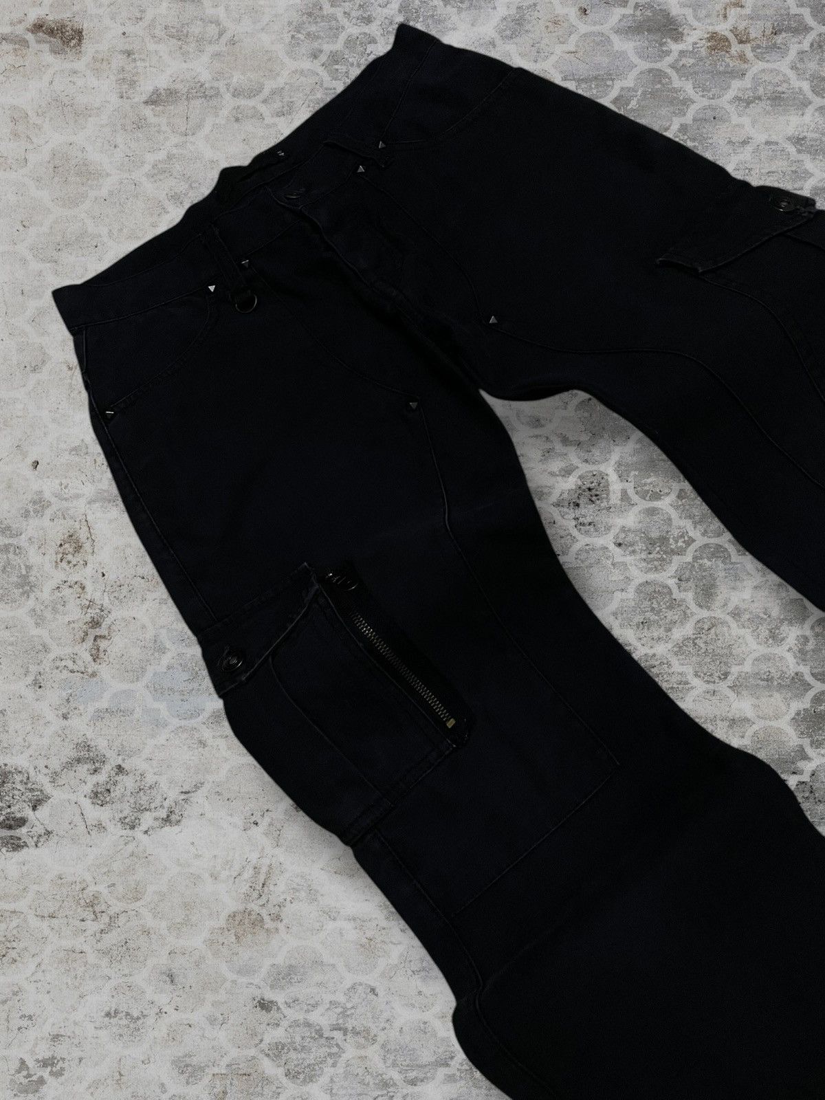 GOSTAR DE FUGA Og 1990s Japan Designer Gostar De Fuga Double Knee Punk Pant Size US 30 / EU 46 - 7 Thumbnail