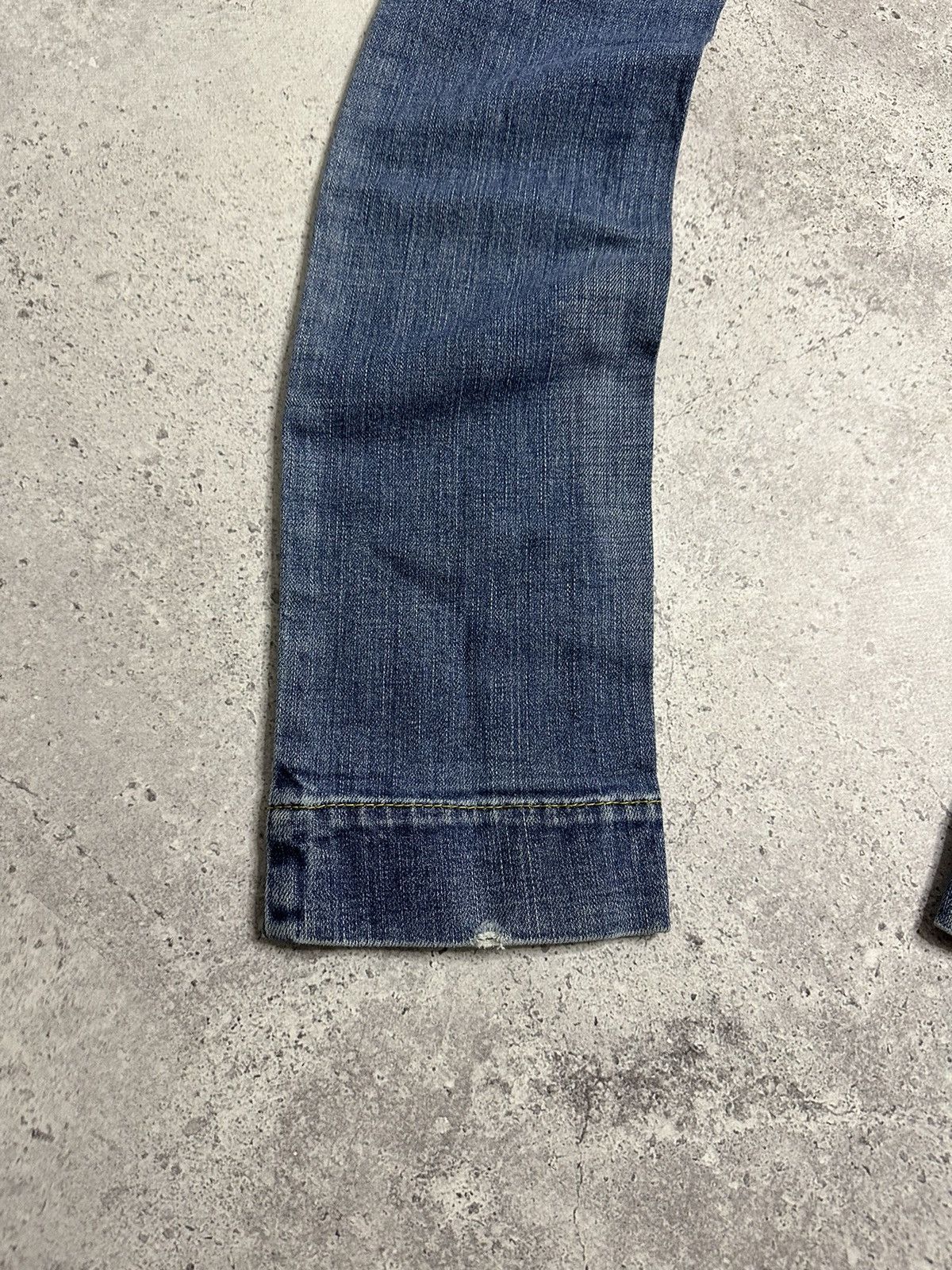Miss Sixty Miss Sixty Style Binky 00s Y2k Low Rise Denim Blue Jeans Size 27" / US 4 / IT 40 - 8 Thumbnail