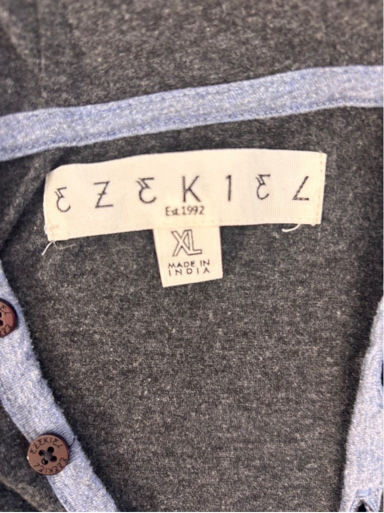 Ezekiel Men's Ezekiel Hoodie XL Gray Long Sleeve Size US XL / EU 56 / 4 - 8 Thumbnail