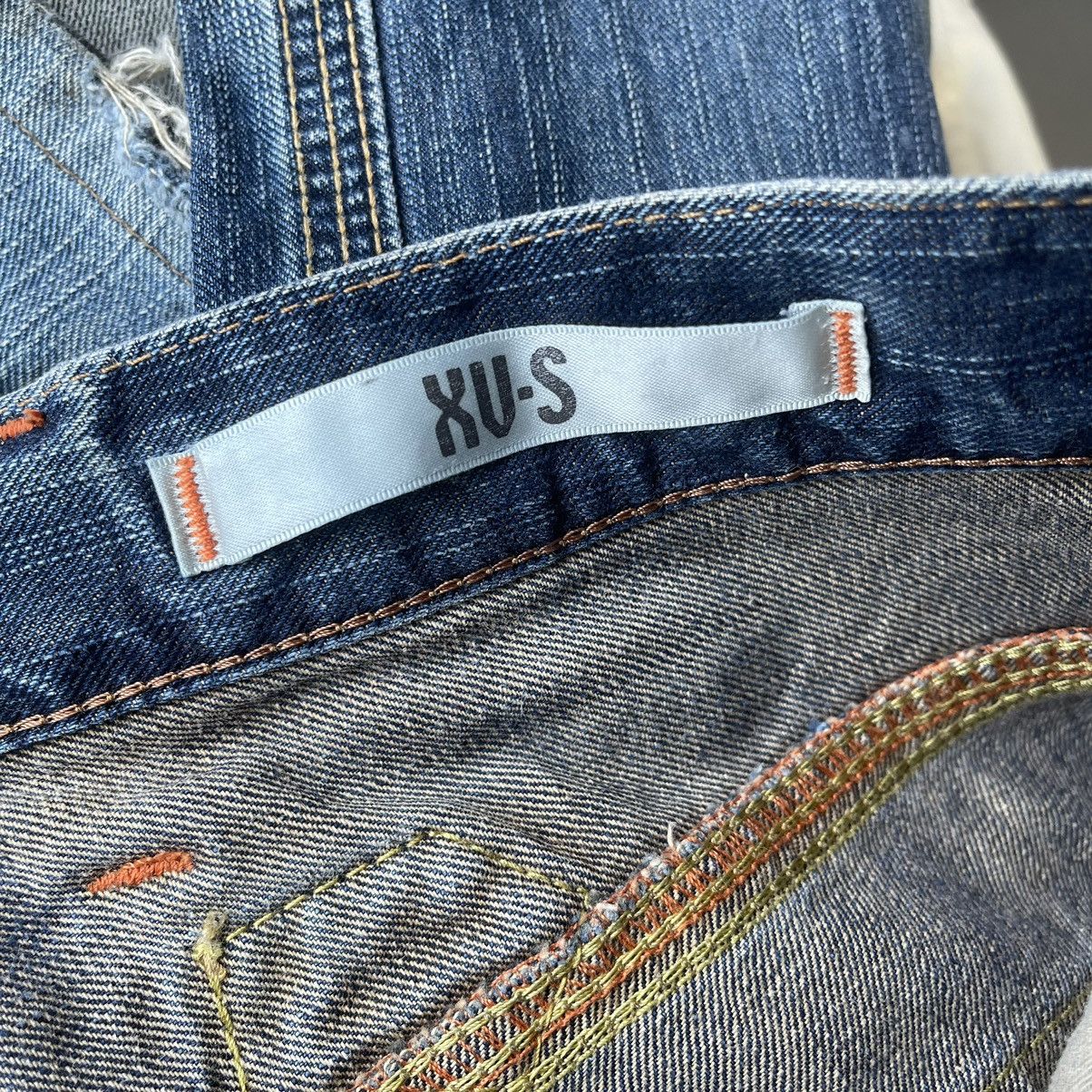 Edwin Edwin X-Vs Ripped Denim Jeans Size US 32 / EU 48 - 15 Thumbnail