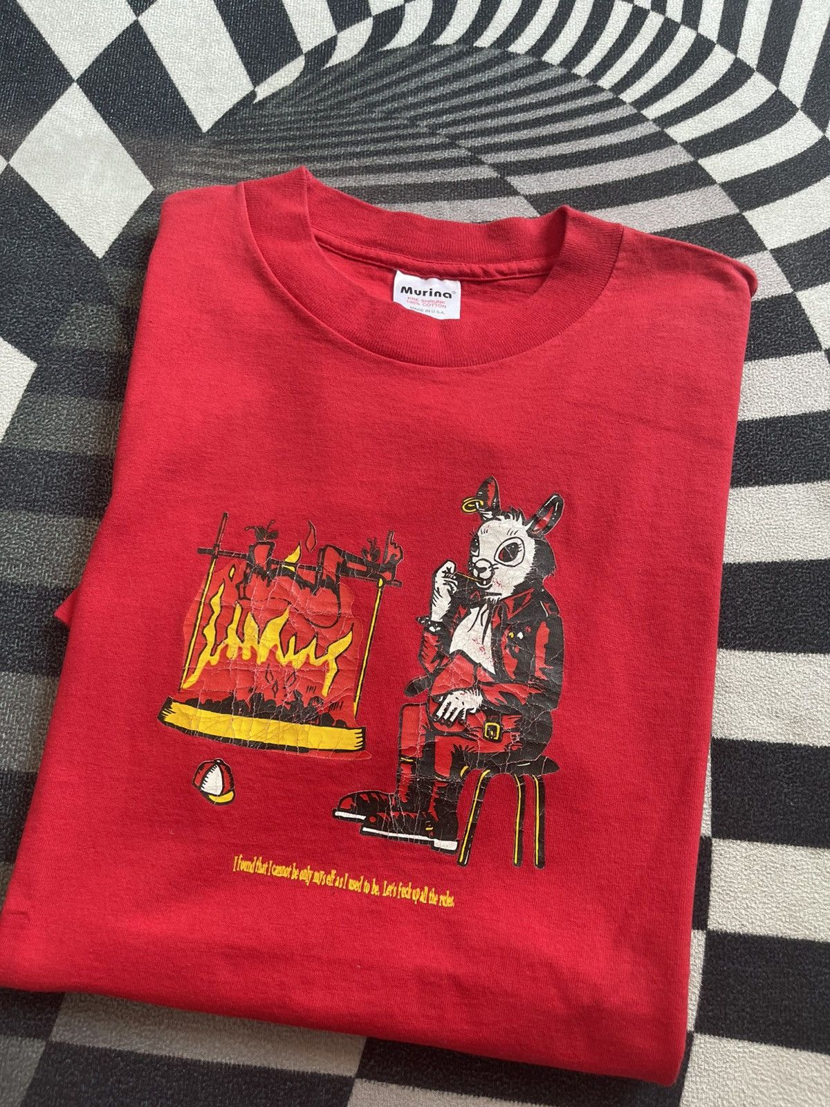 Band Tees Vtg 1998 KUROYUME "Corkscrew" Tour Tee - Single Stitch Size US M / EU 48-50 / 2 - 1 Thumbnail
