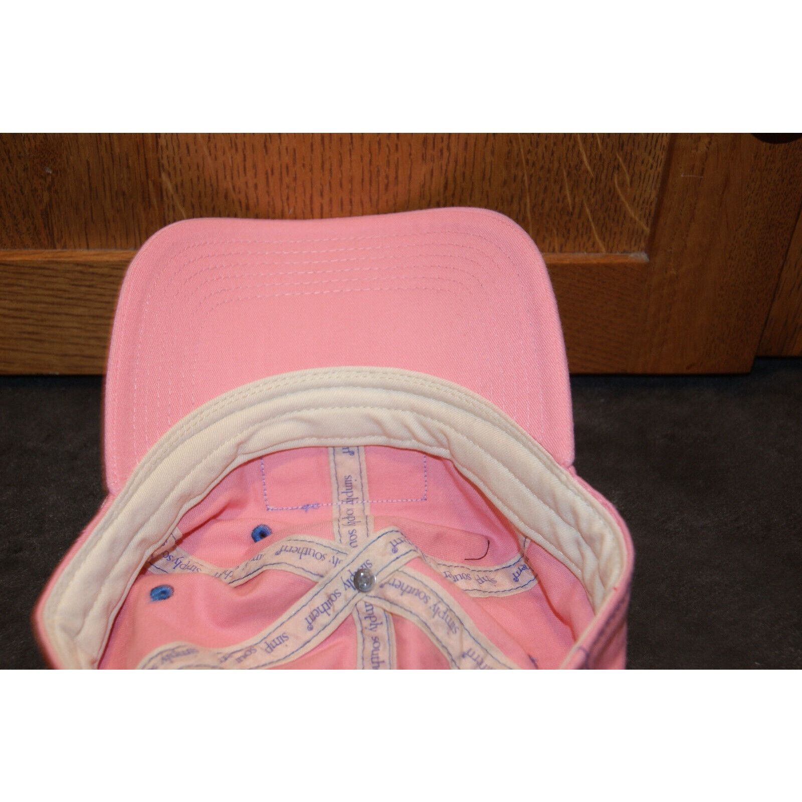 Other Pink Simply Southern Classic Strapback Hat Cap Casual Fit Size ONE SIZE - 7 Thumbnail