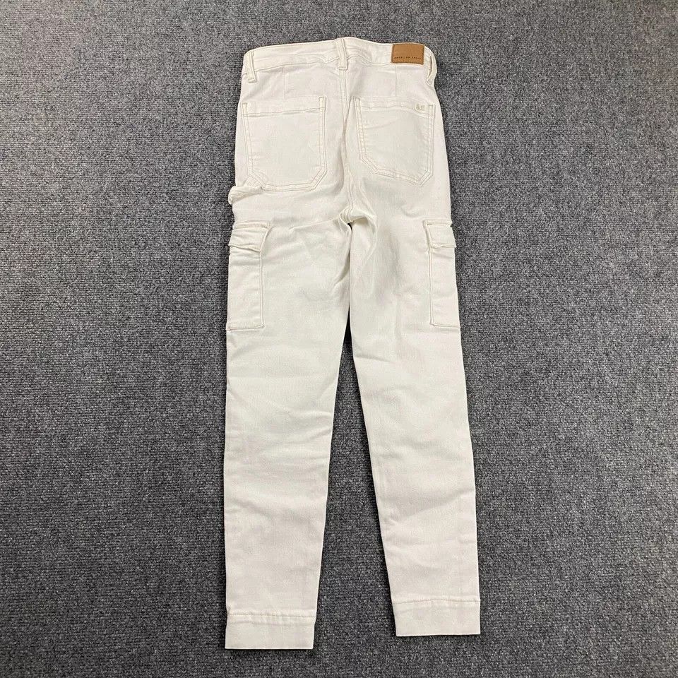 American Eagle Outfitters American Eagle Pants Womens 00 X Short Cargo Hi Rise Jegging Size 24" / US 00 / IT 34 - 5 Thumbnail
