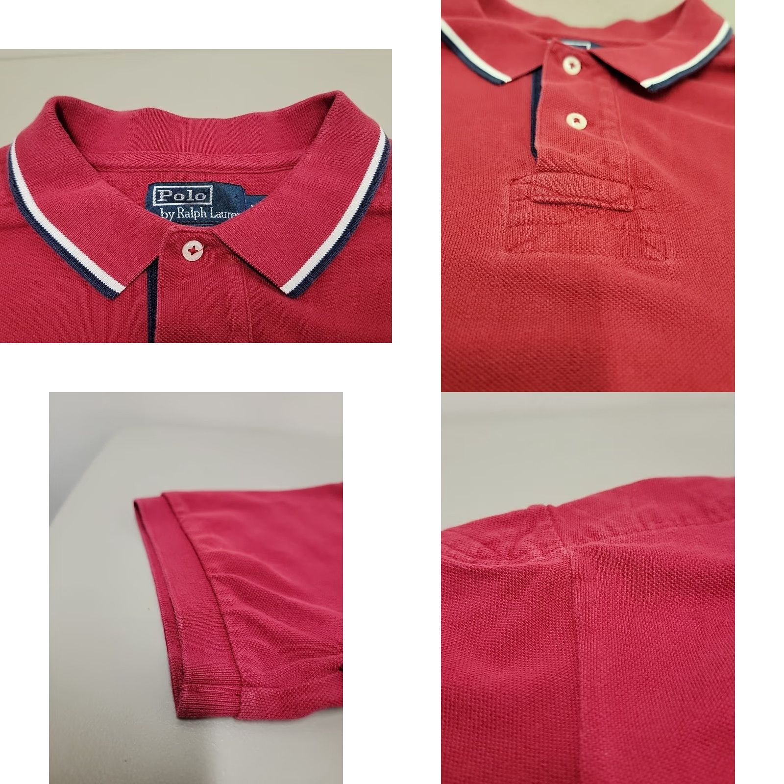 Polo Ralph Lauren VINTAGE Polo Ralph Lauren Polo Shirt Men's RUGBY Red Cotton Big Pony XL Polo Shirt Size XL Shirt Polo Mens Red Cotton Big Pony Polo Shirt XL Size US XL / EU 56 / 4 - 9 Thumbnail