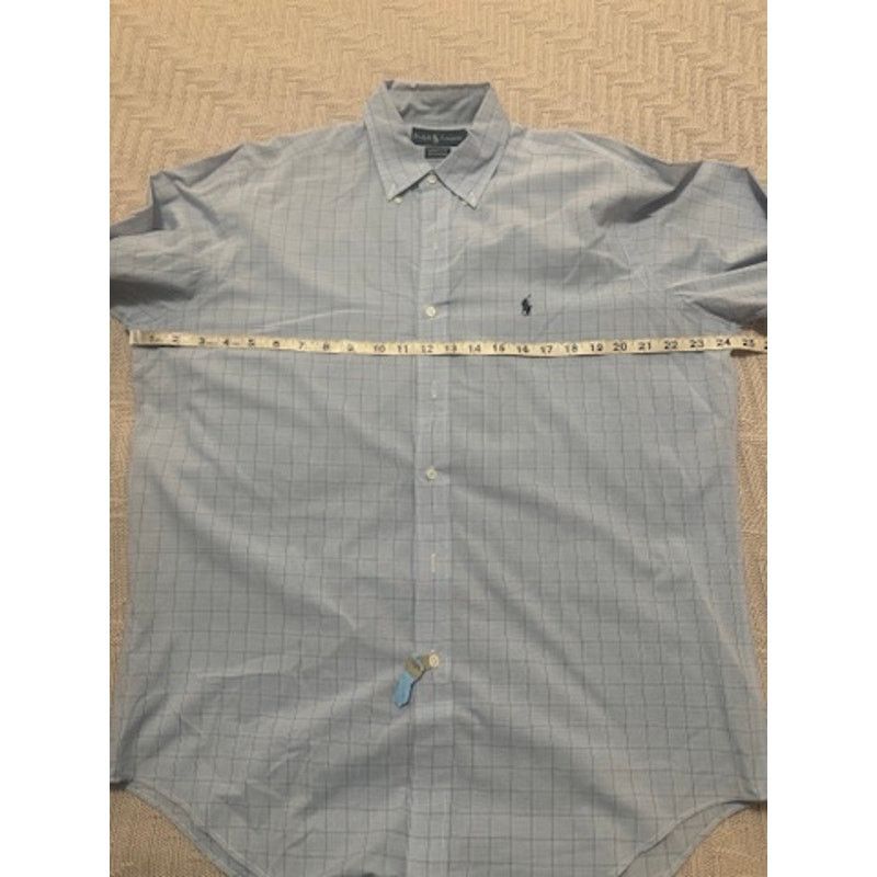 Ralph Lauren Ralph Lauren blue plaid Yarmouth button down size 15.5 Size US M / EU 48-50 / 2 - 6 Thumbnail