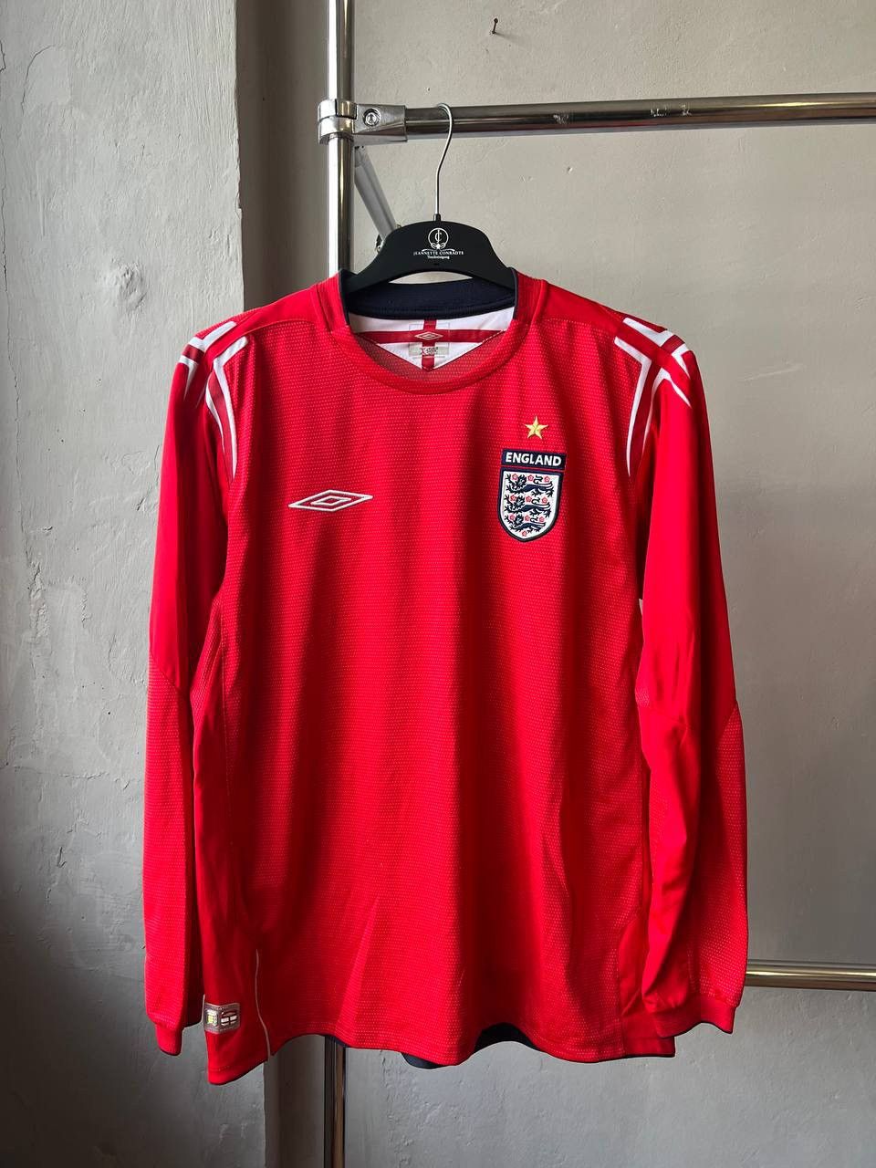 Umbro 2004/06 ENGLAND TEAM AWAY SOCCER JERSEY FOOTBALL SHIRT UMBRO Size US L / EU 52-54 / 3 - 2 Thumbnail