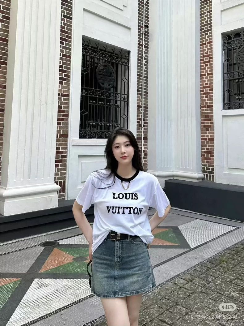 Louis Vuitton Louis Vuitton Letter Short Sleeve Size M / US 6-8 / IT 42-44 - 8 Thumbnail