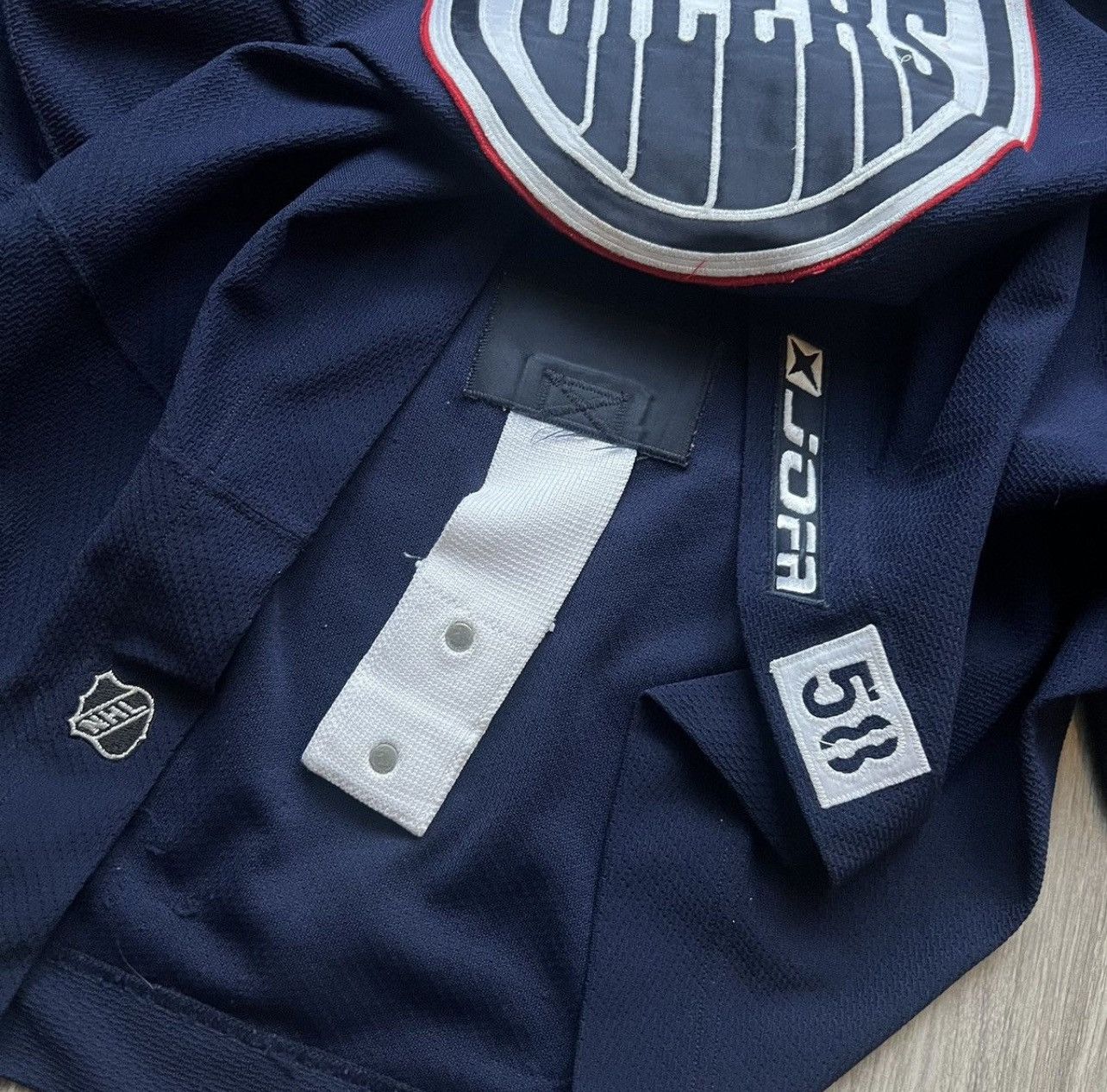 Vintage Edmonton oilers ccm Hockey Jersey team canada Size US XL / EU 56 / 4 - 3 Thumbnail