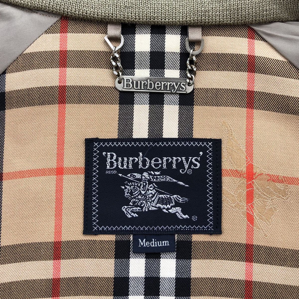 Burberry Vintage Burberrys Prorsum Lined Novacheck Bomber Jacket Size US M / EU 48-50 / 2 - 8 Thumbnail