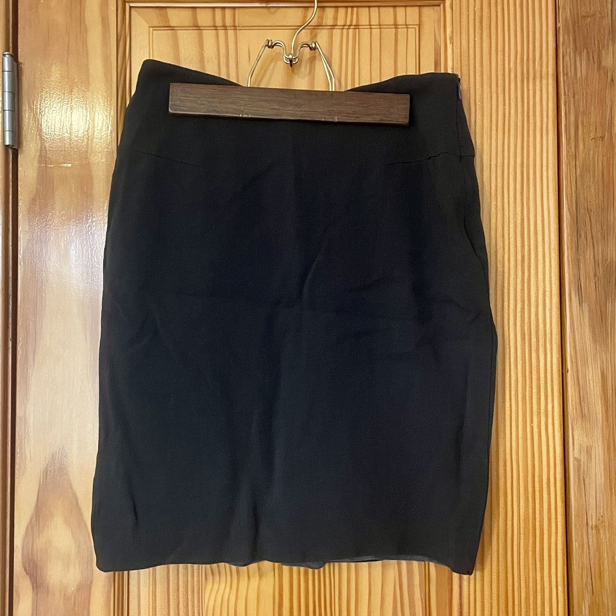Giorgio Armani 90s vintage Georgio Armani dark grey skirt sz S (38 euro) Size 26" / US 2 / IT 38 - 2 Thumbnail