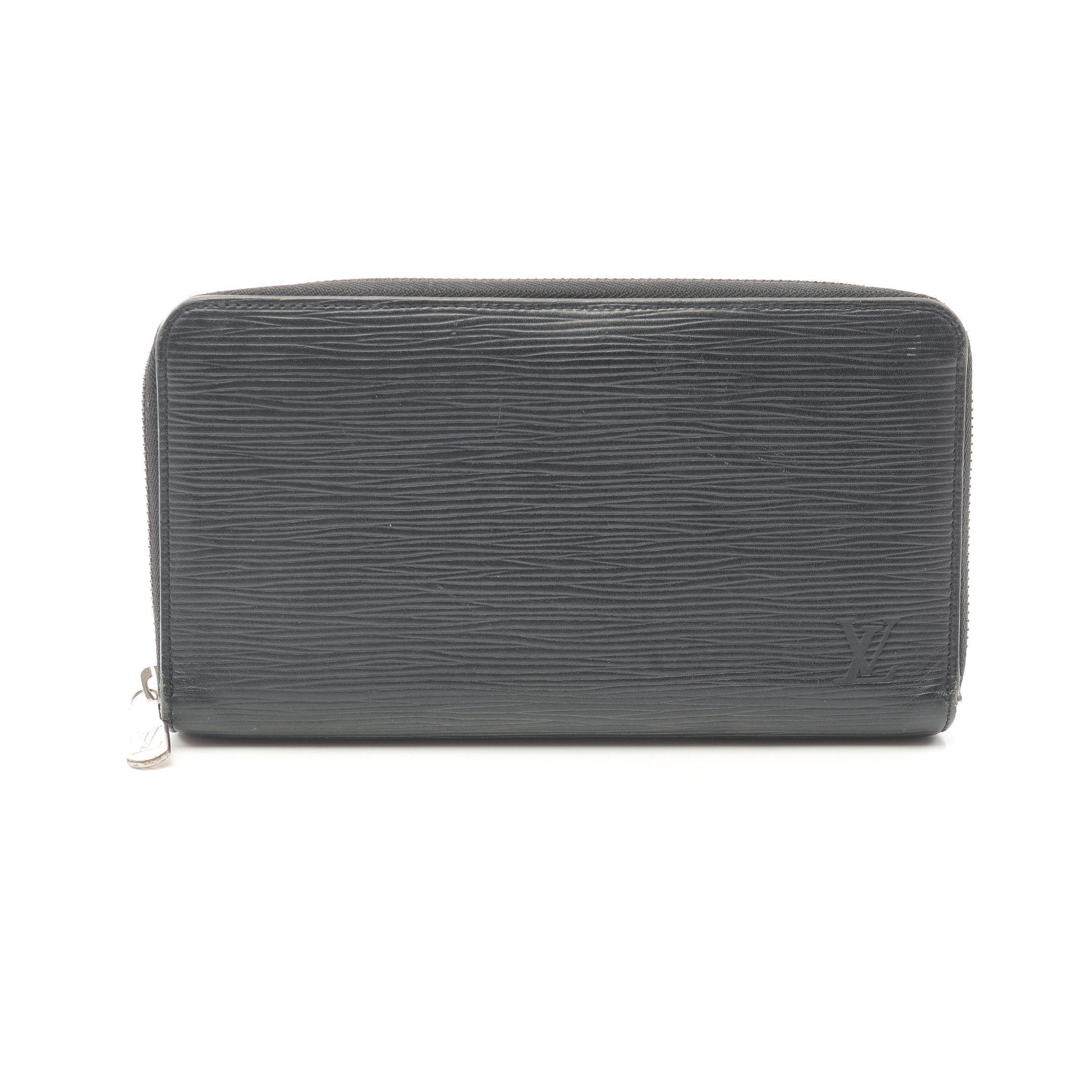 Louis Vuitton Louis Vuitton Zippy Organizer Nm Epi Noir Round Zipper Bifold Wallet Leather Black Size ONE SIZE - 1 Thumbnail