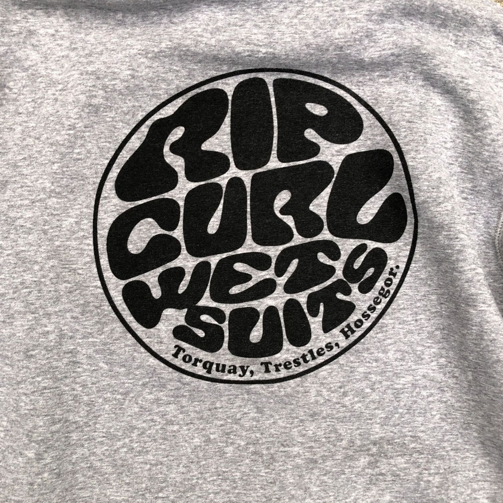 Rip Curl RIP CURL WET SUITS Hoodie Sweatshirt Men's Medium Pullover Grey Sweater Size US M / EU 48-50 / 2 - 3 Thumbnail