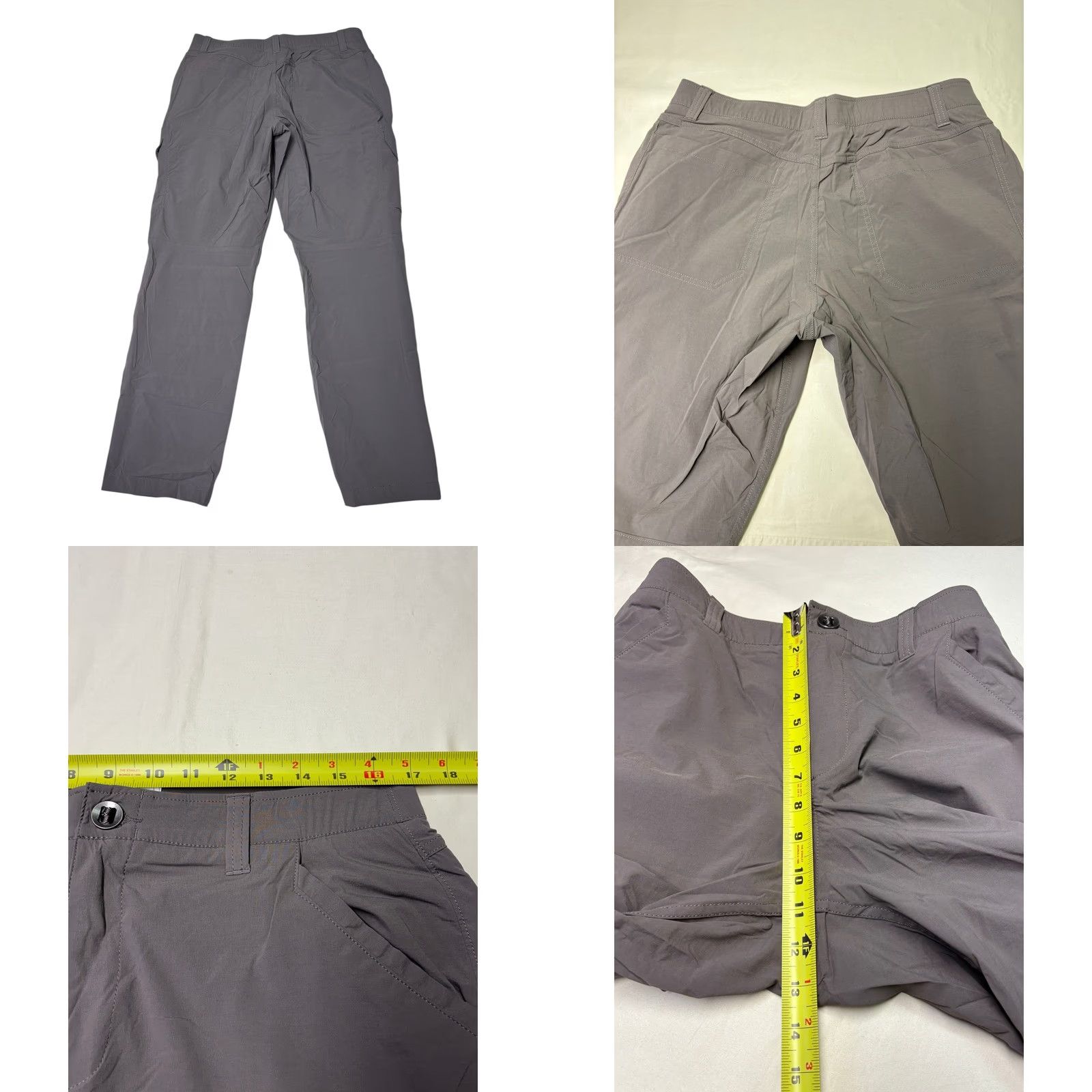 Under Armour Under Armour Cargo Pants Men Loose Fit Gray 34x30 Nylon Outdoor Size US 34 / EU 50 - 8 Thumbnail