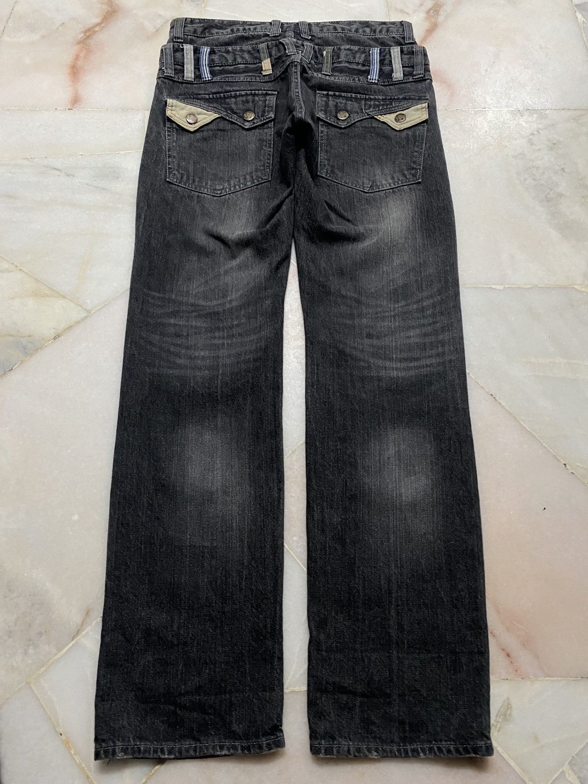 Hysteric Glamour Dominate Handcrafted Jeans Double Waist Stone Washed Style Size US 30 / EU 46 - 15 Thumbnail
