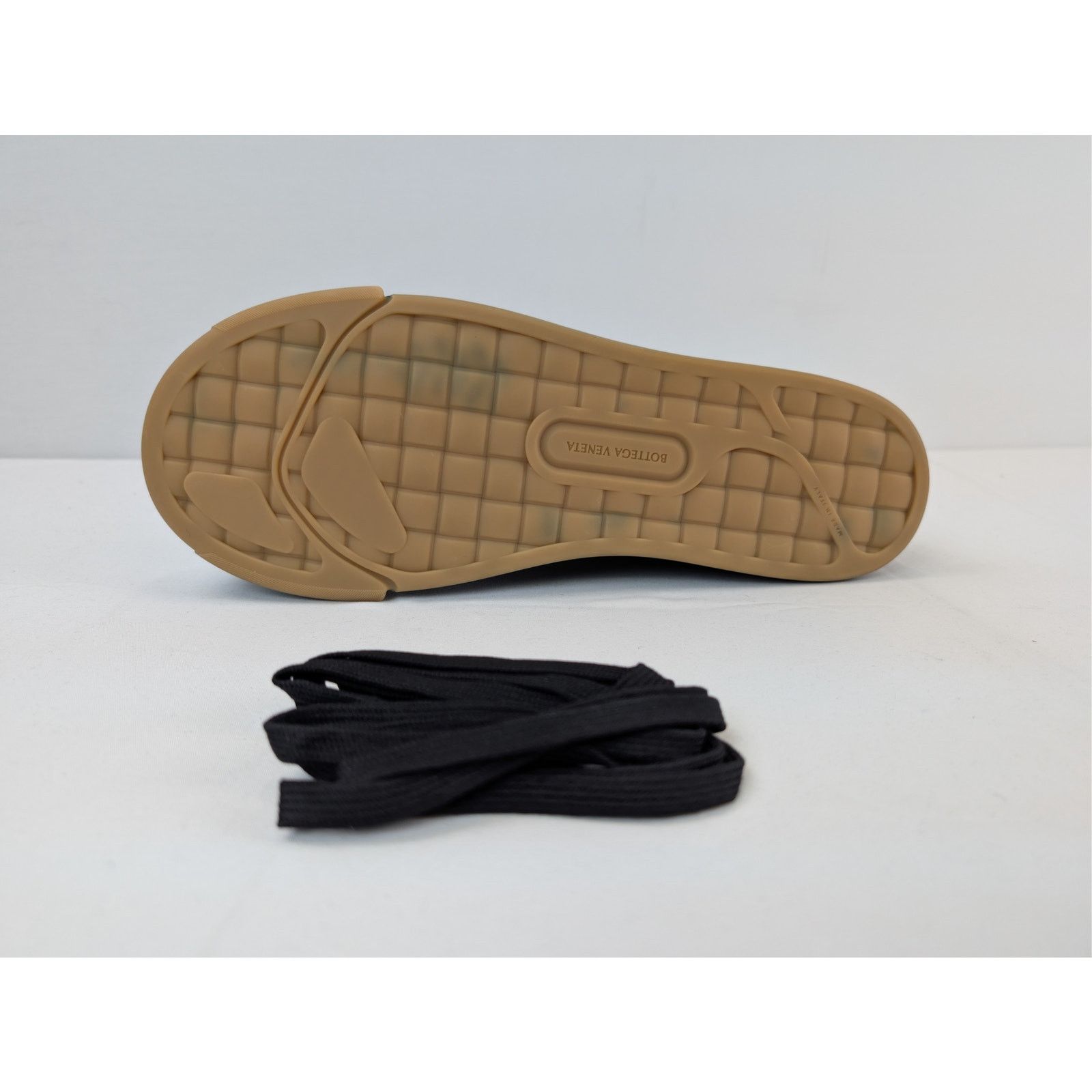 Bottega Veneta o1rshd1 City Calfskin Vulcan Sneakers in Black Size US 12 / EU 45 - 11 Thumbnail