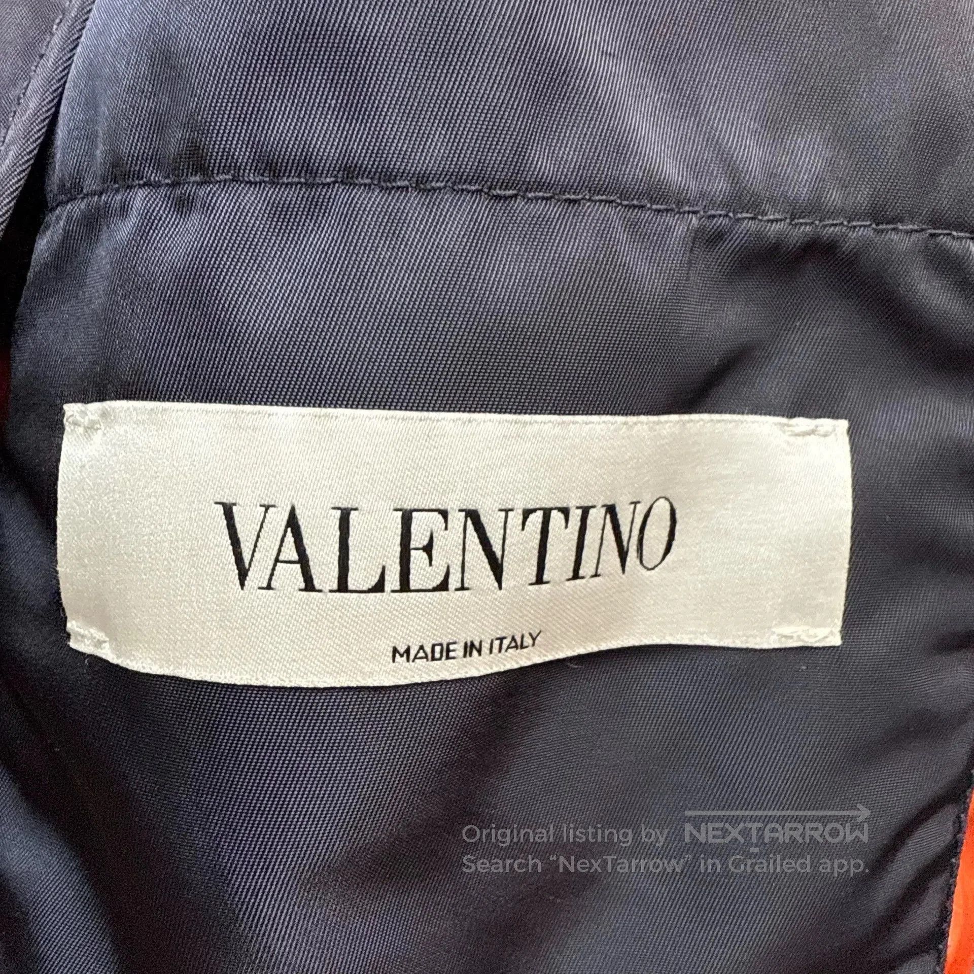 Valentino VALENTINO Classic V Logo Baseball Jacket. Size US S / EU 44-46 / 1 - 3 Thumbnail