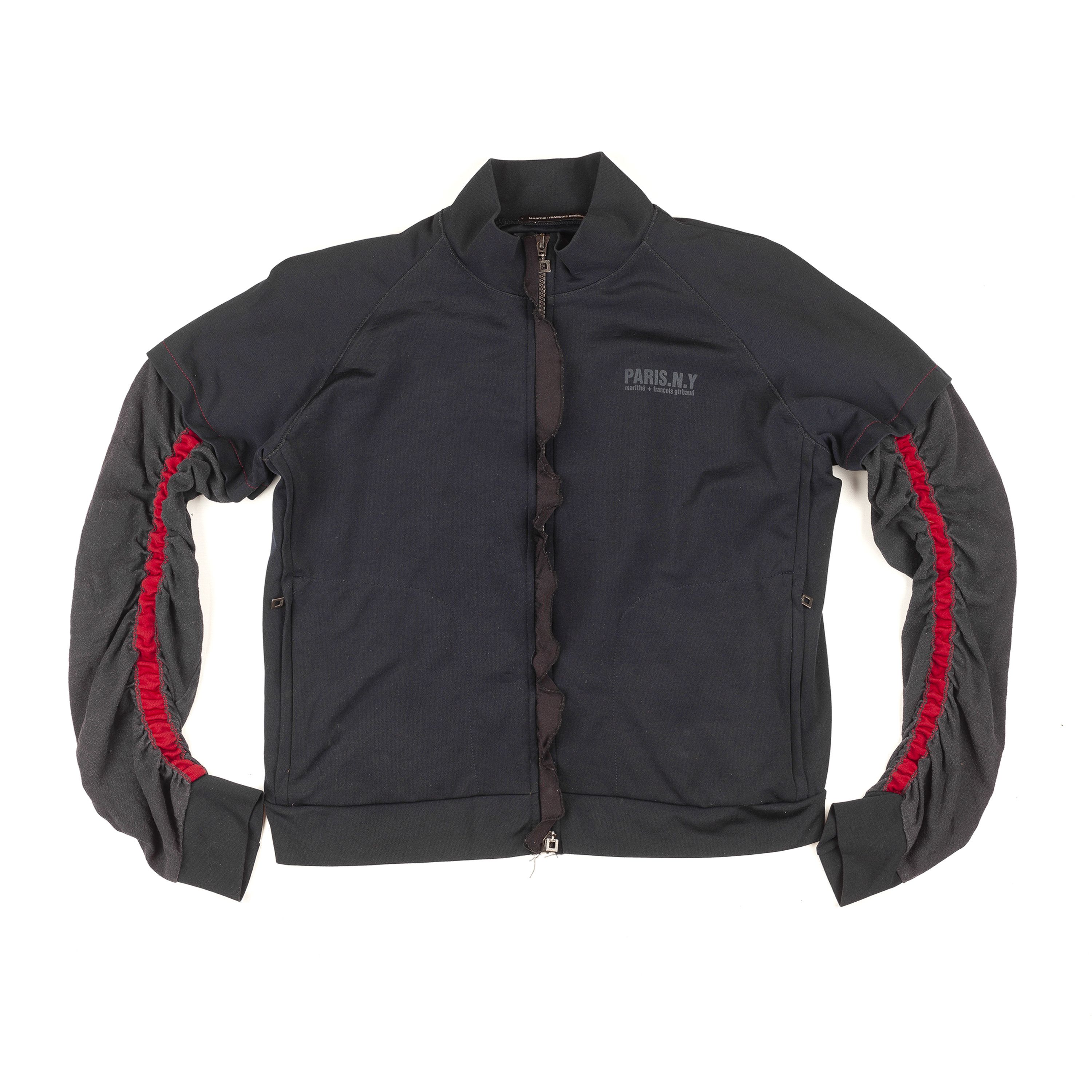 Marithe + Francois Girbaud Marithé François Girbaud Blue Ruffled Jacket (M) Size M / US 6-8 / IT 42-44 - 1 Thumbnail
