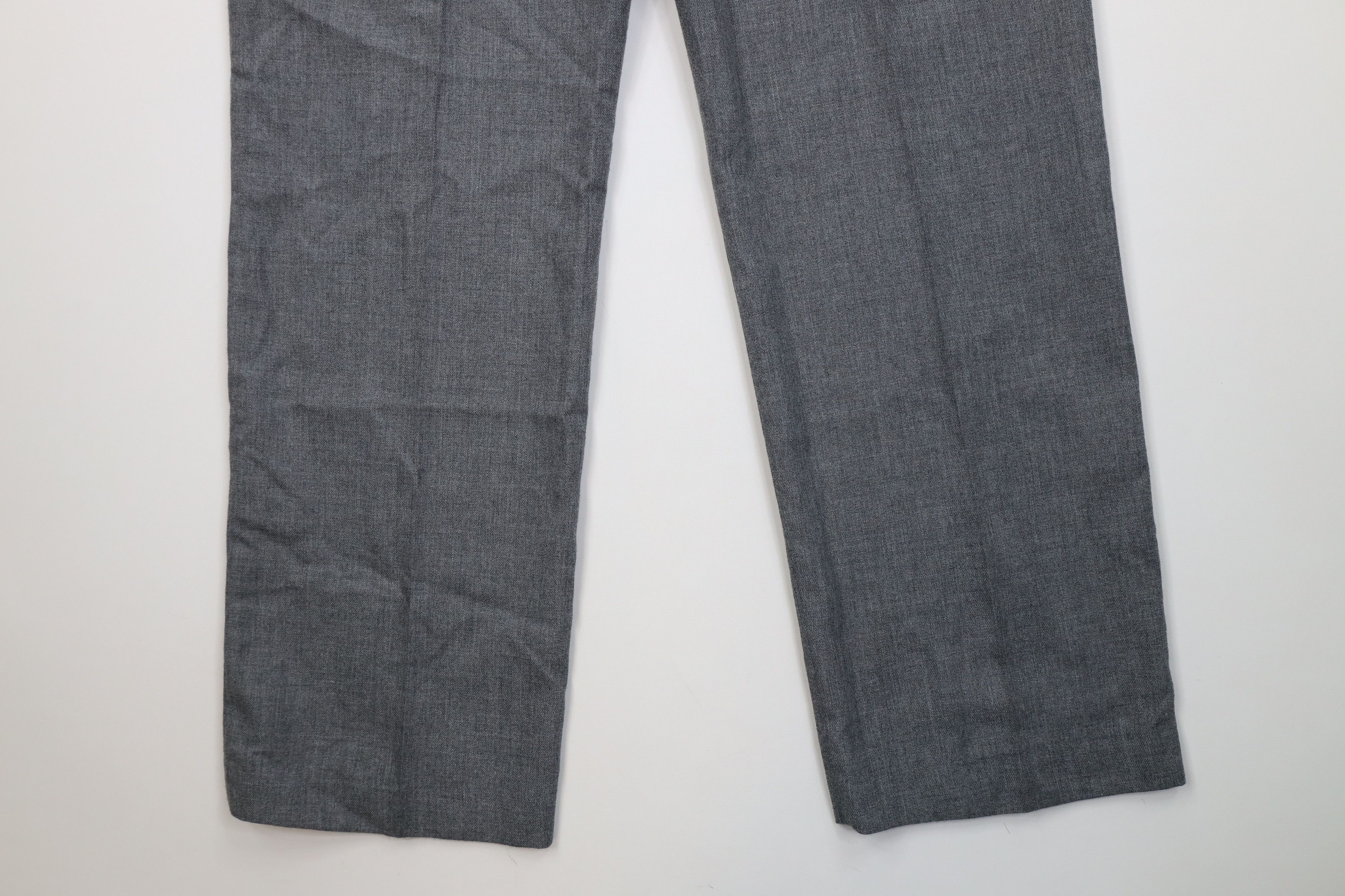 Vintage Vintage 70s Streetwear Gabardine Wide Leg Chino Pants Gray Size US 38 / EU 54 - 13 Thumbnail