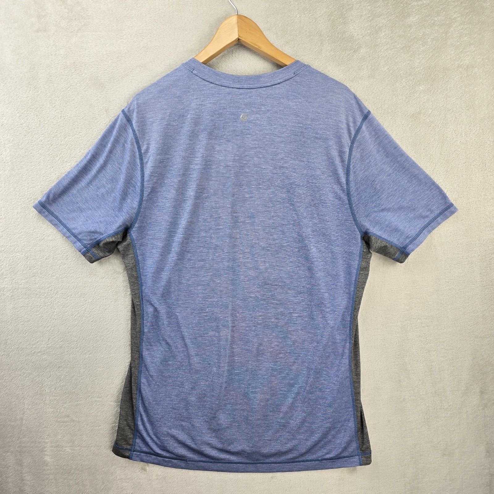 Lululemon Lululemon T.H.E. Crew Shirt Mens XL Heathered Cobalt Blue Size US XL / EU 56 / 4 - 4 Thumbnail