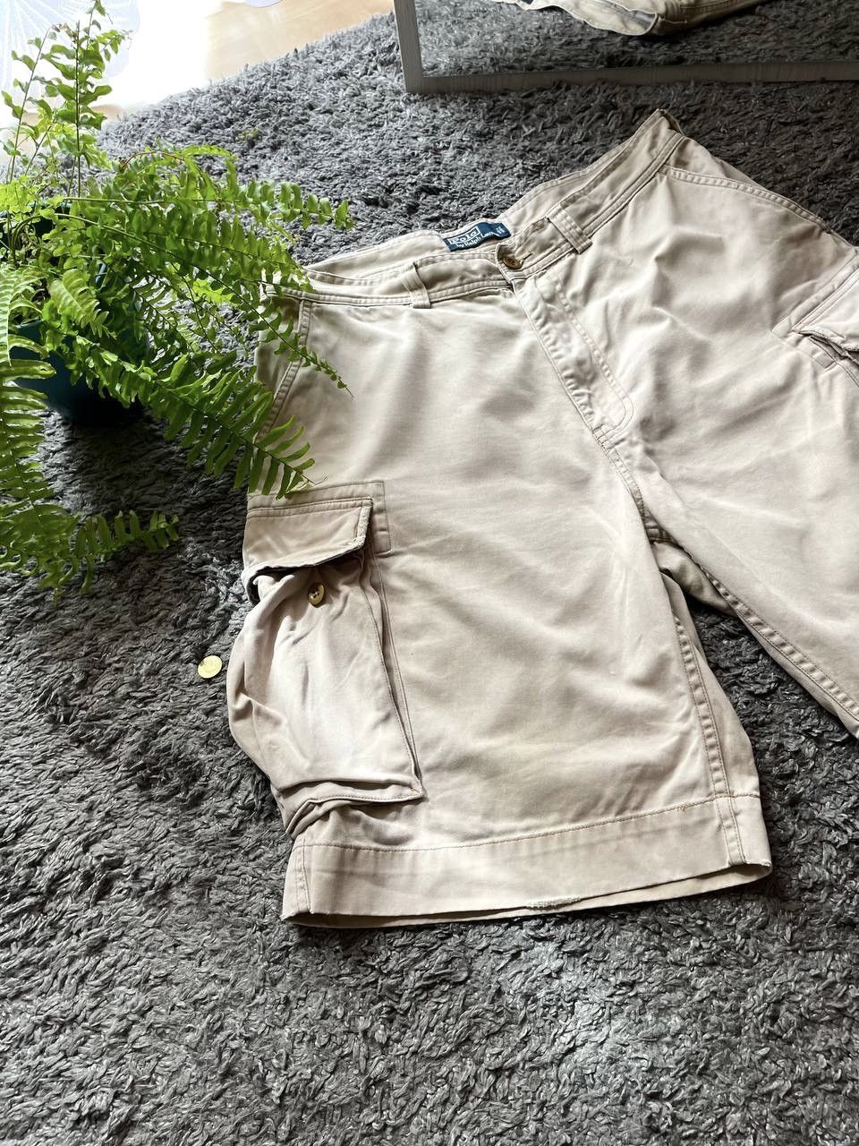 Polo Ralph Lauren × Vintage 00s Polo Ralph Lauren Shorts Streetwear Vintage Rare Y2k Size US 34 / EU 50 - 6 Thumbnail