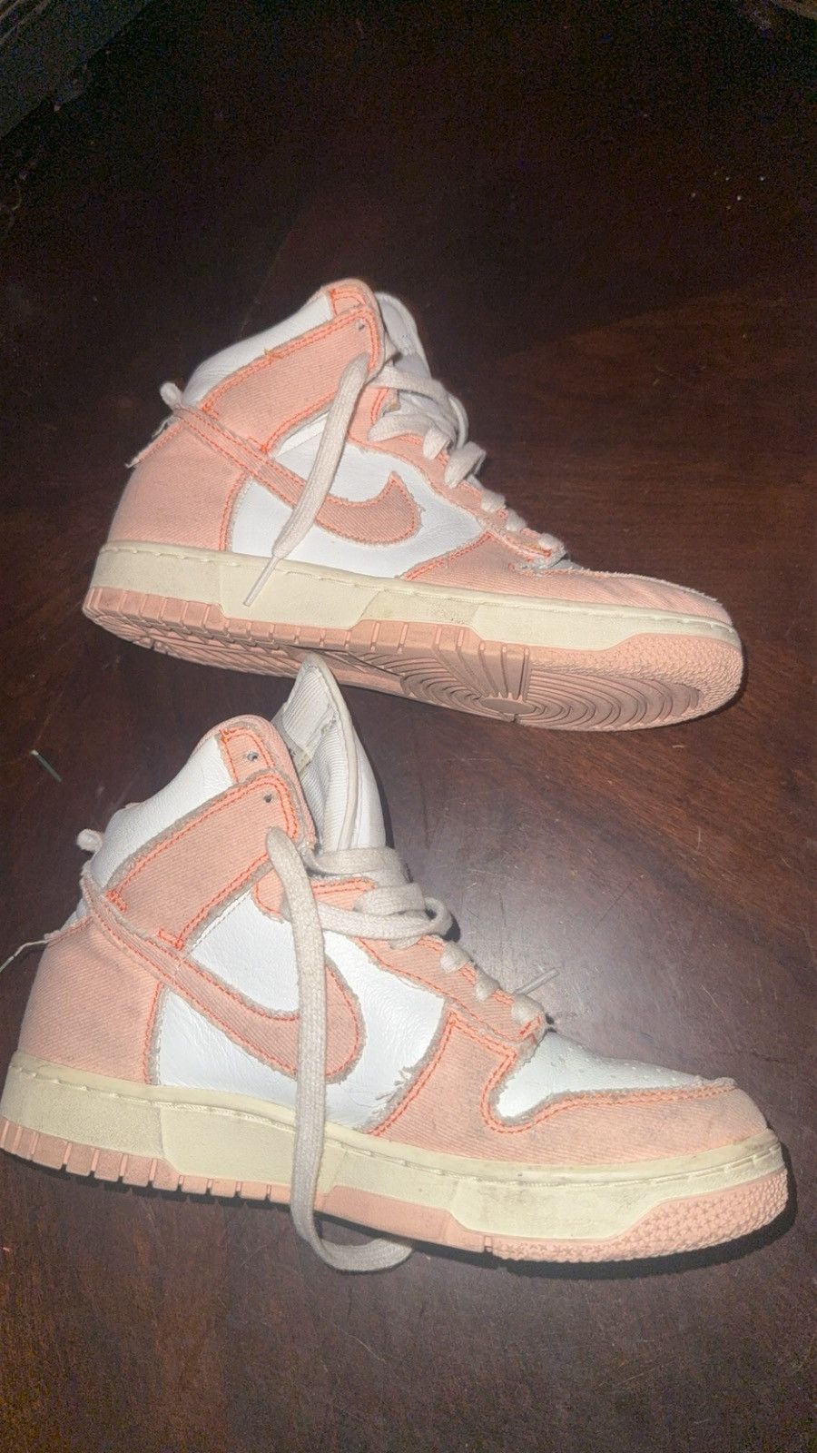 Nike Artic orange/ pink Nike Dunk high 1985 Size US 7 / IT 37 - 6 Thumbnail