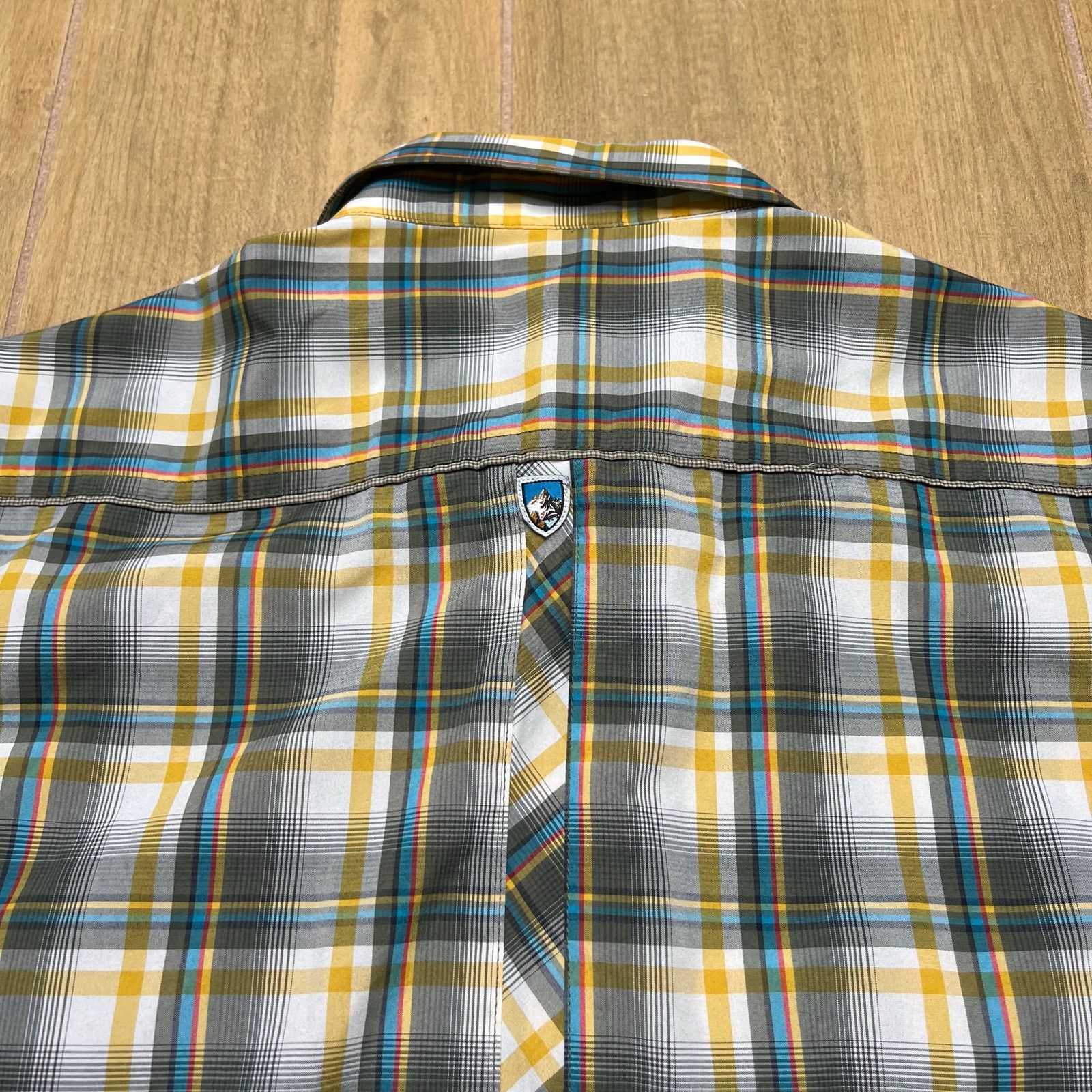 Kuhl Kuhl Response Plaid Short Sleeve Shirt Mens Sz M Outdoor Size US M / EU 48-50 / 2 - 9 Thumbnail