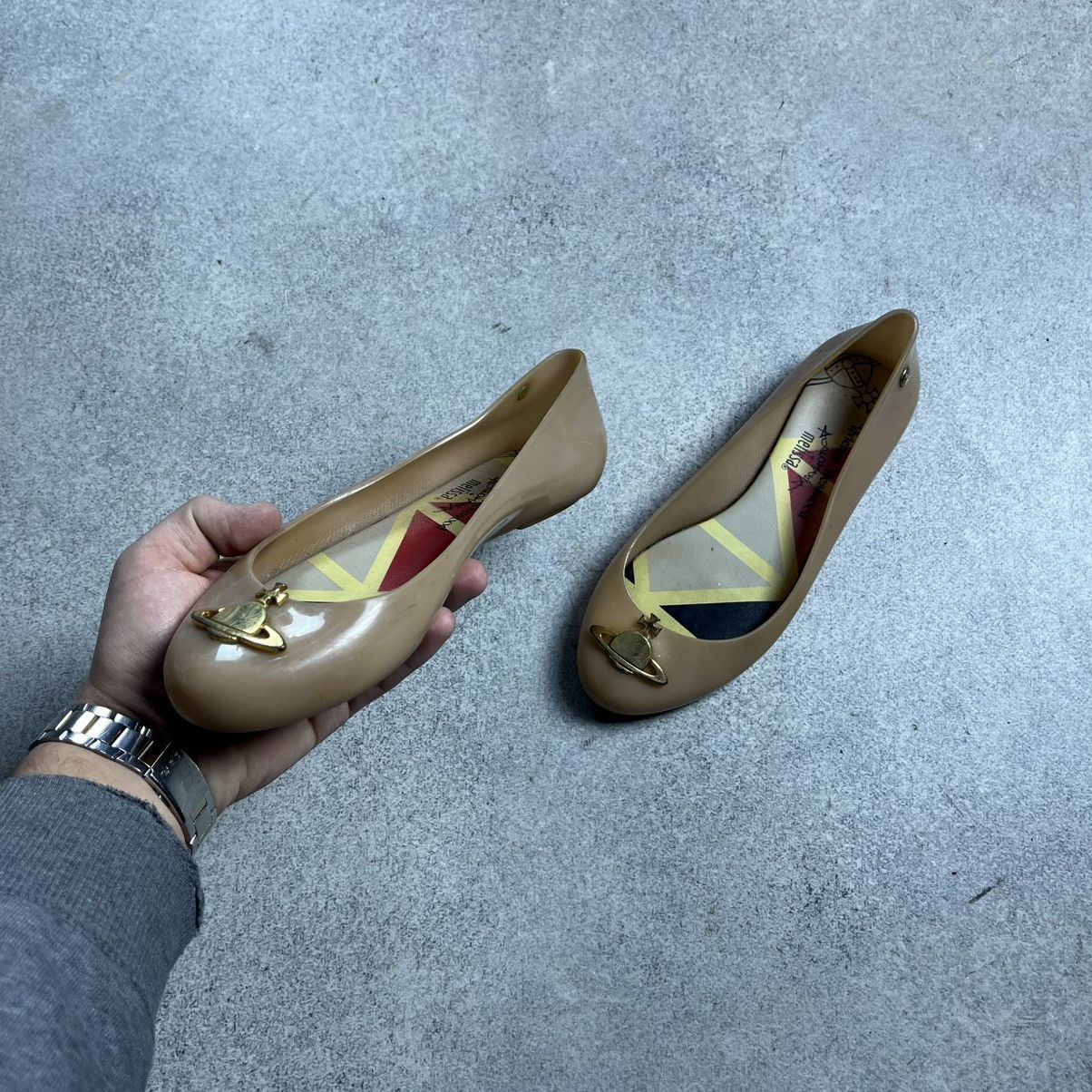 Vivienne Westwood Vivienne Westwood Melisa Anglomania Balet Orb Flats Size US 9 / IT 39 - 3 Thumbnail