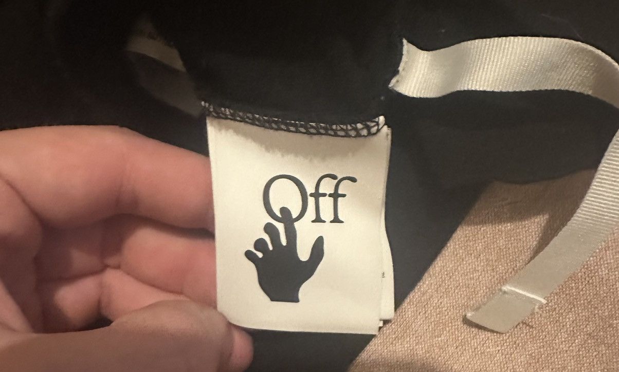 Off-White Off White Black/Grey Arrow Tee Size US S / EU 44-46 / 1 - 4 Thumbnail