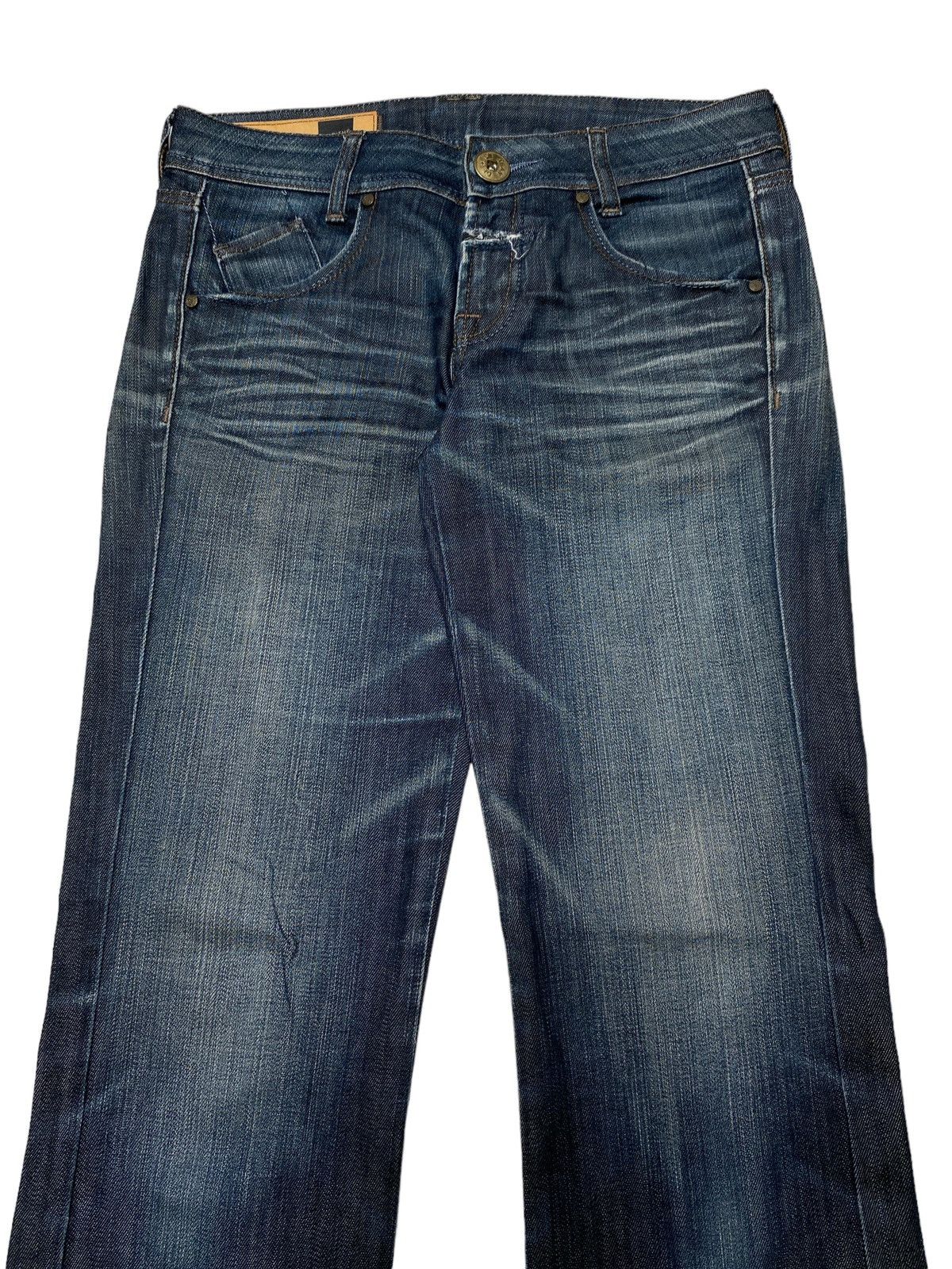 Marithe + Francois Girbaud × Vintage Vintage Brand Marithe Francois Girbaud Flared Jeans 1990s Size US 30 / EU 46 - 3 Thumbnail