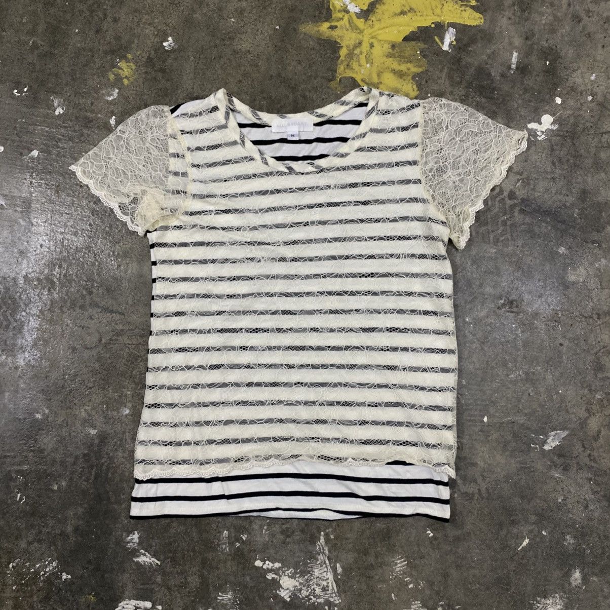 Jil Stuart Vintage Jill Stuart Punk Stripe Tee Lgb Ifsixwasnine Emo Y2K Size US M / EU 48-50 / 2 - 2 Thumbnail