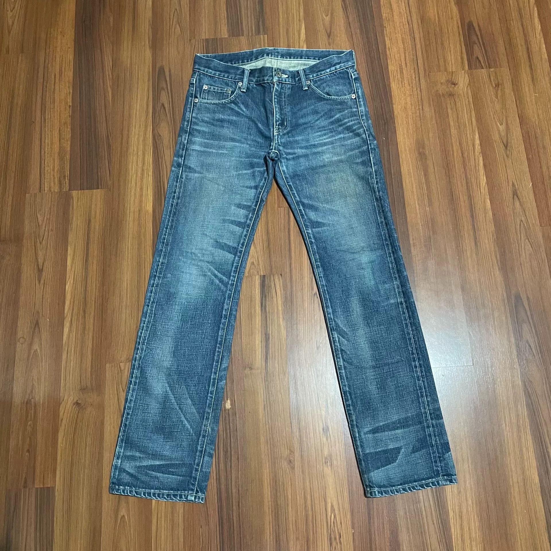Neighborhood NEIGHBORHOOD 07EX Narrow Straight Jeans Size US 31 - 1 Thumbnail