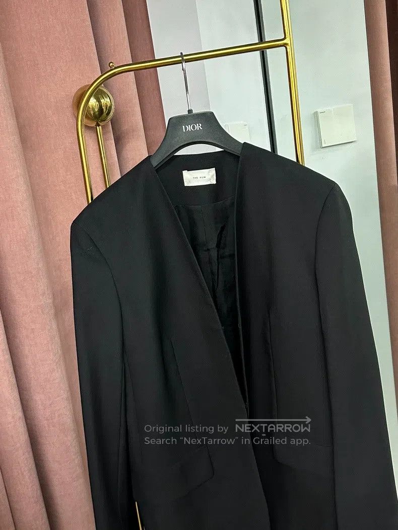 The Row The Row size 0 Black Suit Jacket Size M / US 6-8 / IT 42-44 - 2 Thumbnail