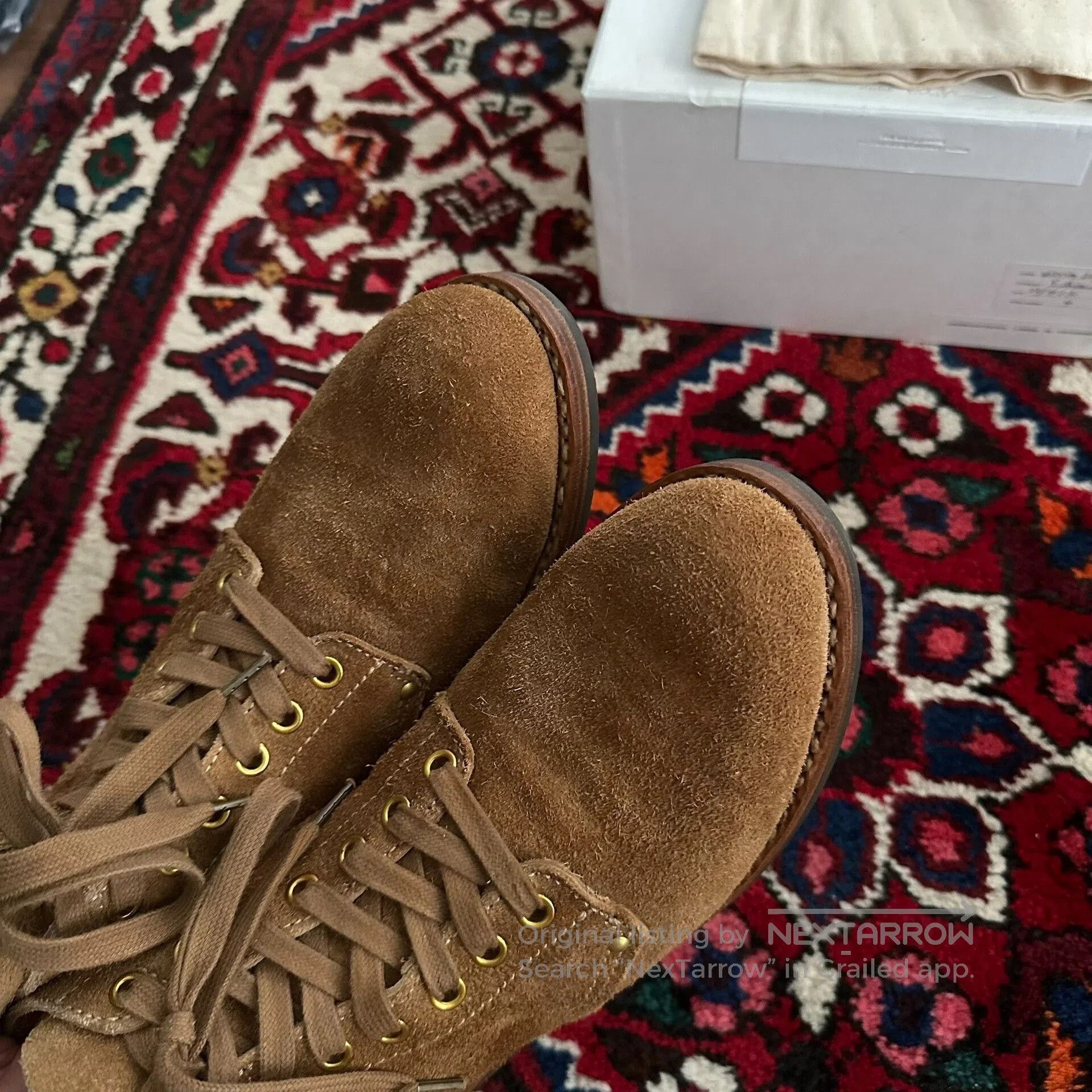 Visvim VISVIM Brigadier Boots in Camel Color. Size US 8.5 / EU 41-42 - 6 Thumbnail