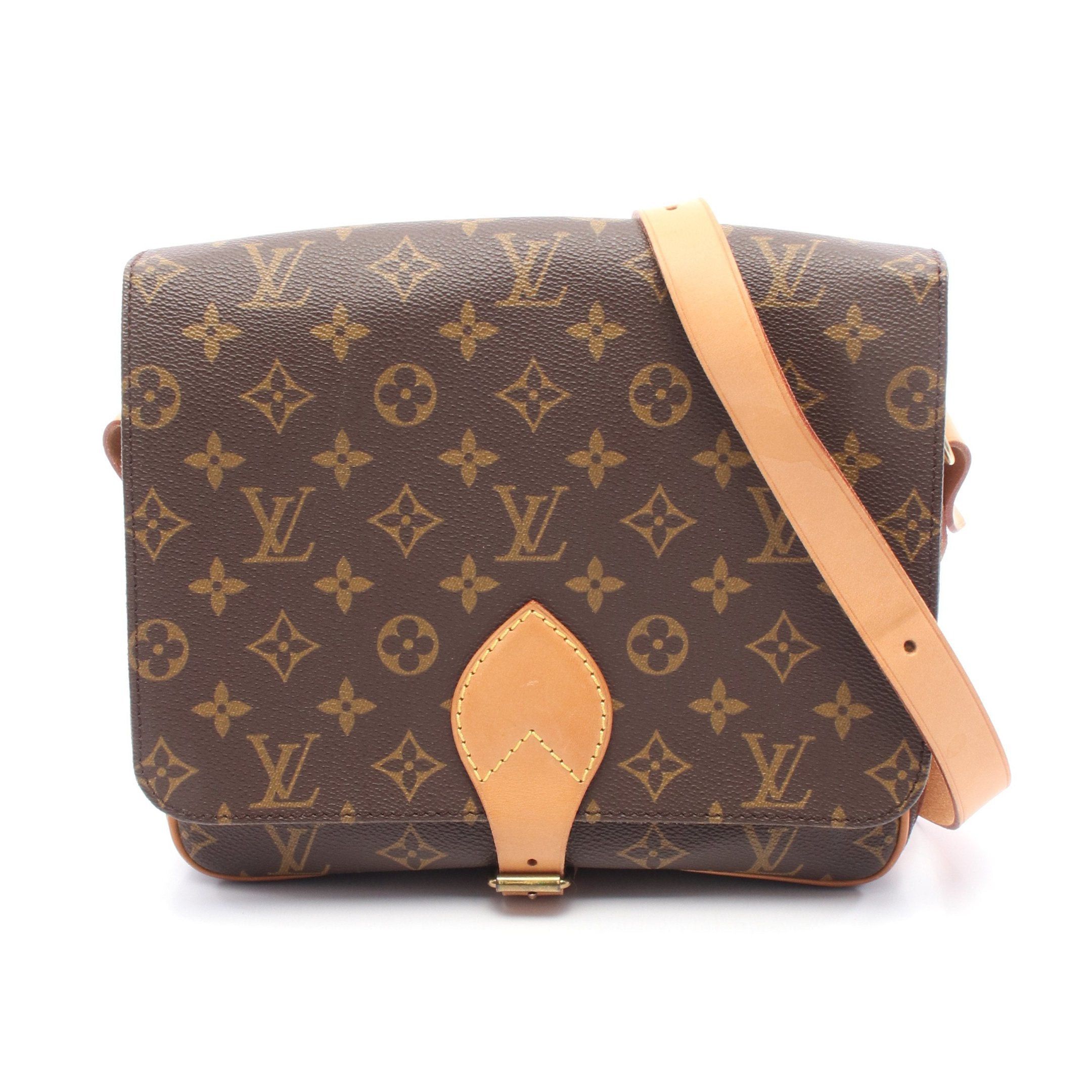 Louis Vuitton Louis Vuitton Cartesier Gm Monogram Shoulder Bag Leather Brown Size ONE SIZE - 1 Thumbnail