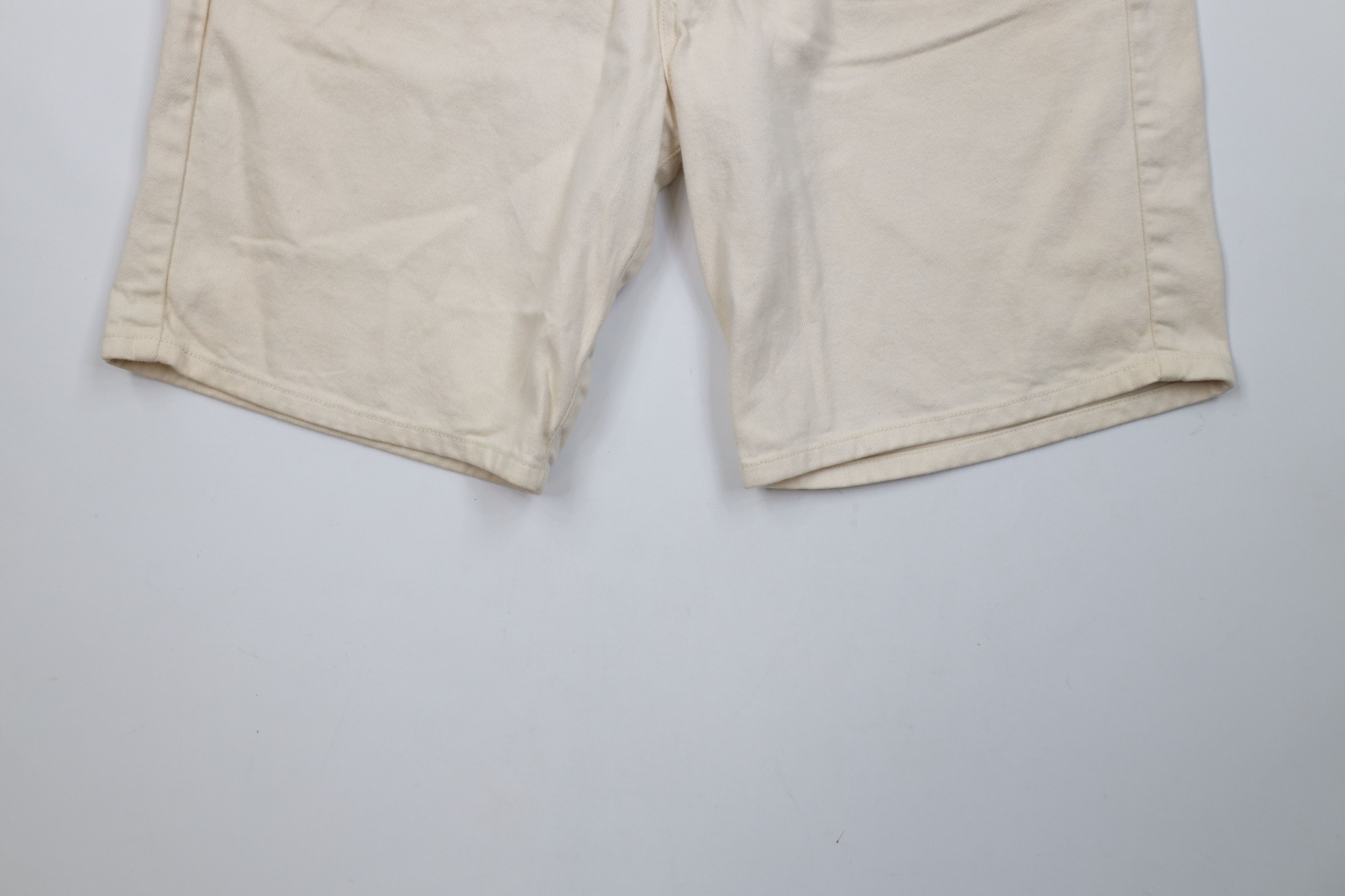 Guess × Vintage Vintage 90s Guess Spell Out Button Fly Denim Jean Shorts USA Size US 36 / EU 52 - 4 Thumbnail