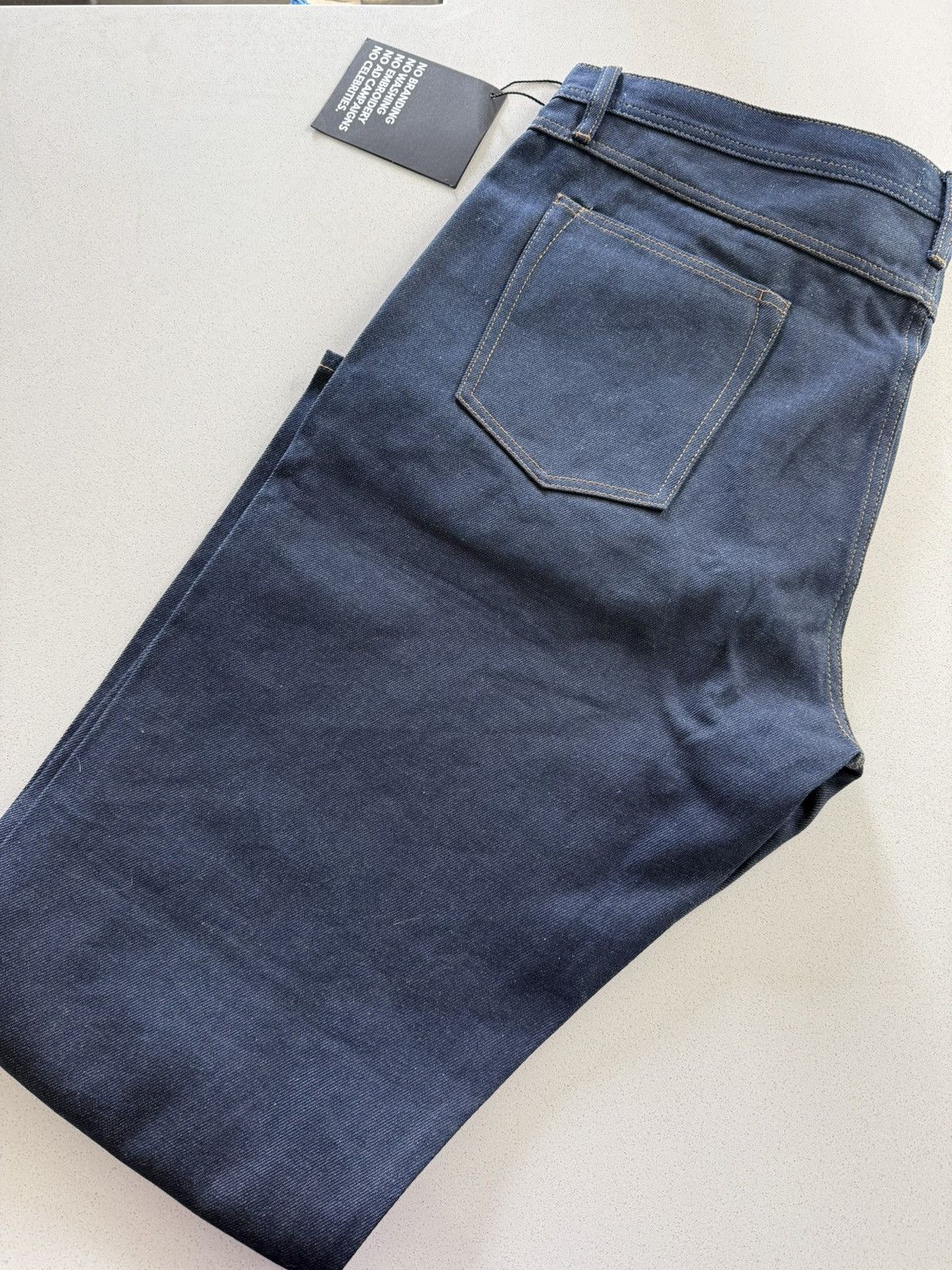 The Unbranded Brand Relaxed Straight Fit Selvage Jeans Size US 40 / EU 56 - 2 Thumbnail