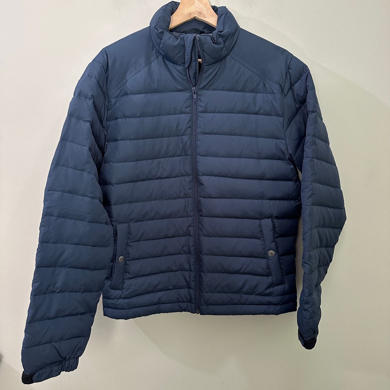 J.Crew J Crew Men's Navy Blue Quilted Down Puffer Jacket Coat S Size US S / EU 44-46 / 1 - 2 Thumbnail