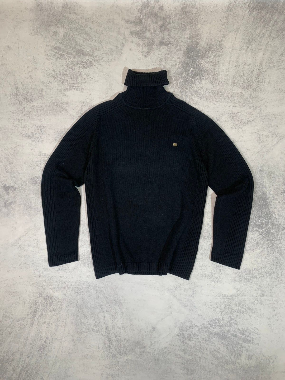 Pre-owned Polo Ralph Lauren X Vintage Polo Ralph Laurent Jeans Vintage Knitted Turtleneck In Black