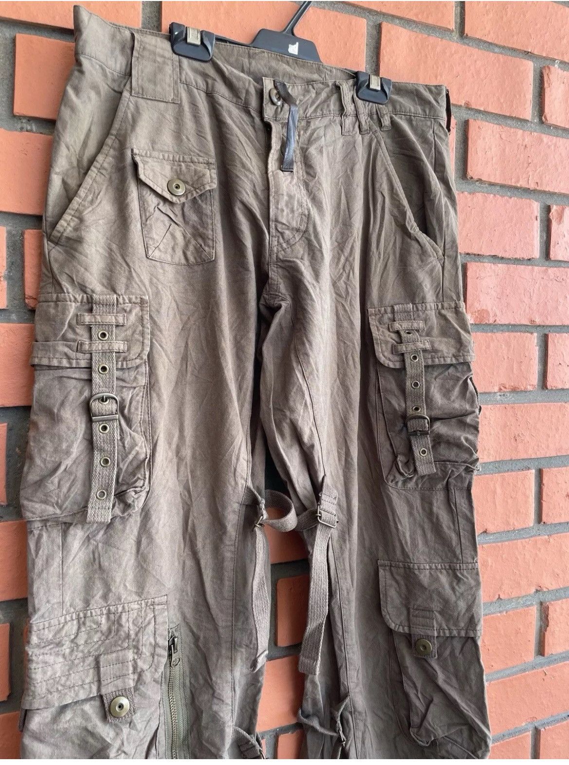 If Six Was Nine × Japanese Brand × PPFM PPFM Japan Parachute Tartan Pants Paratrooper Bondage size M Size US 32 / EU 48 - 6 Thumbnail